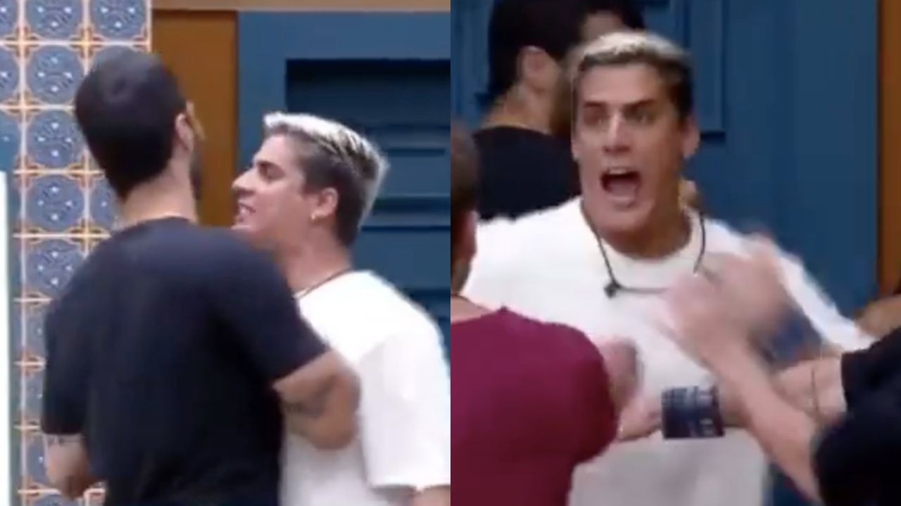 A Fazenda 14: Expulsão? Shayan e Tiago Ramos se agridem após volta de Deolane