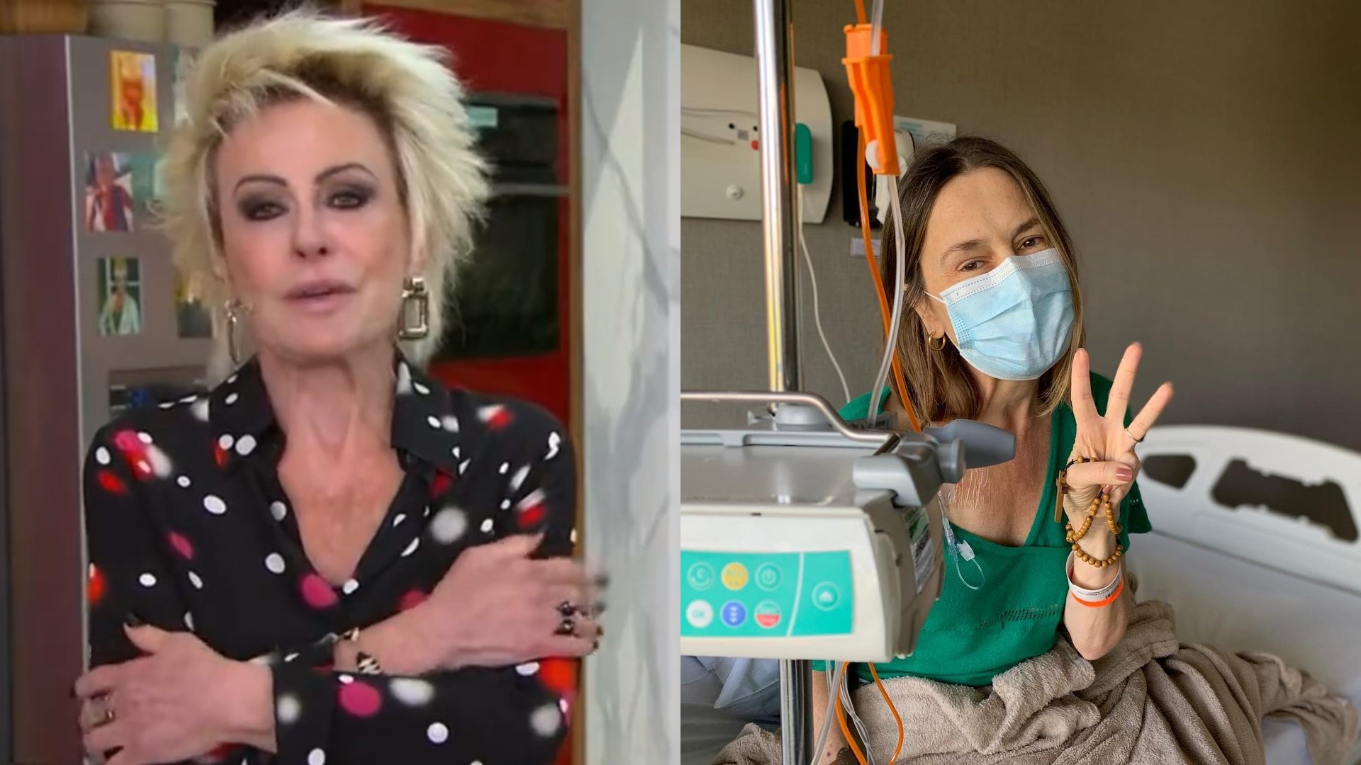 Ana Maria Braga chora ao vivo durante homenagem para Susana Naspolini: “Me ensinou muito”