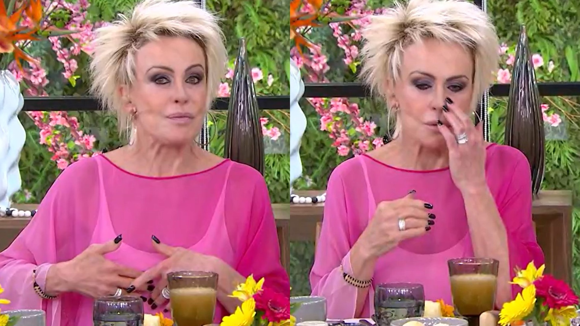 Ana Maria Braga revela diagnóstico de câncer de mama ao vivo: “Descobri tomando banho”