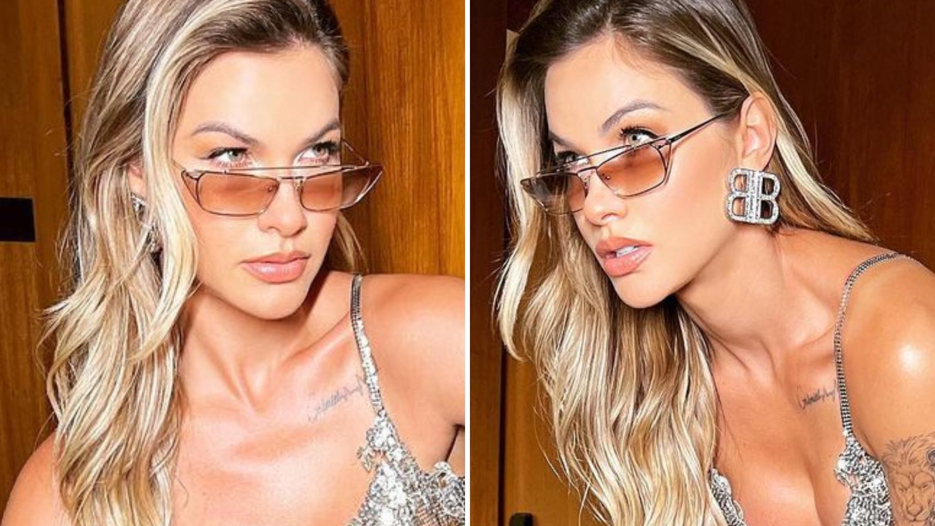 Andressa Suita faz vitrine de seios fartos em cropped escandaloso e fãs suspiram: “Deusa”