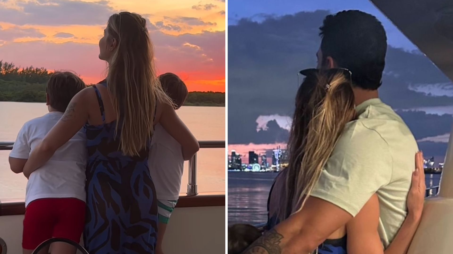 Andressa Suita surge cheia de chamego com Gusttavo Lima e filhos: “Em paz”