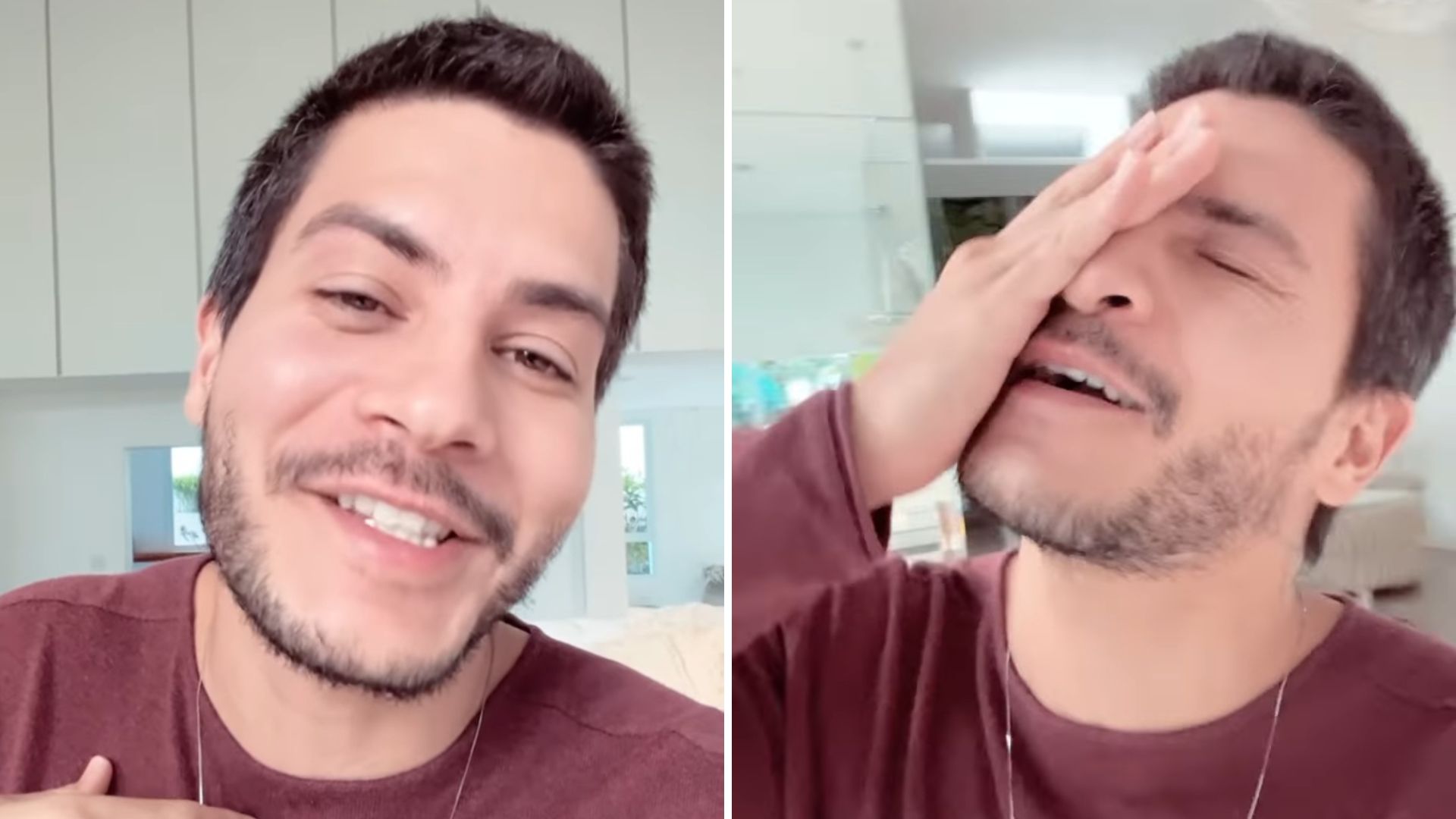 Arthur Aguiar nega ter estragado chá revelação de Viih Tube e Eliezer: “Não tinha como”