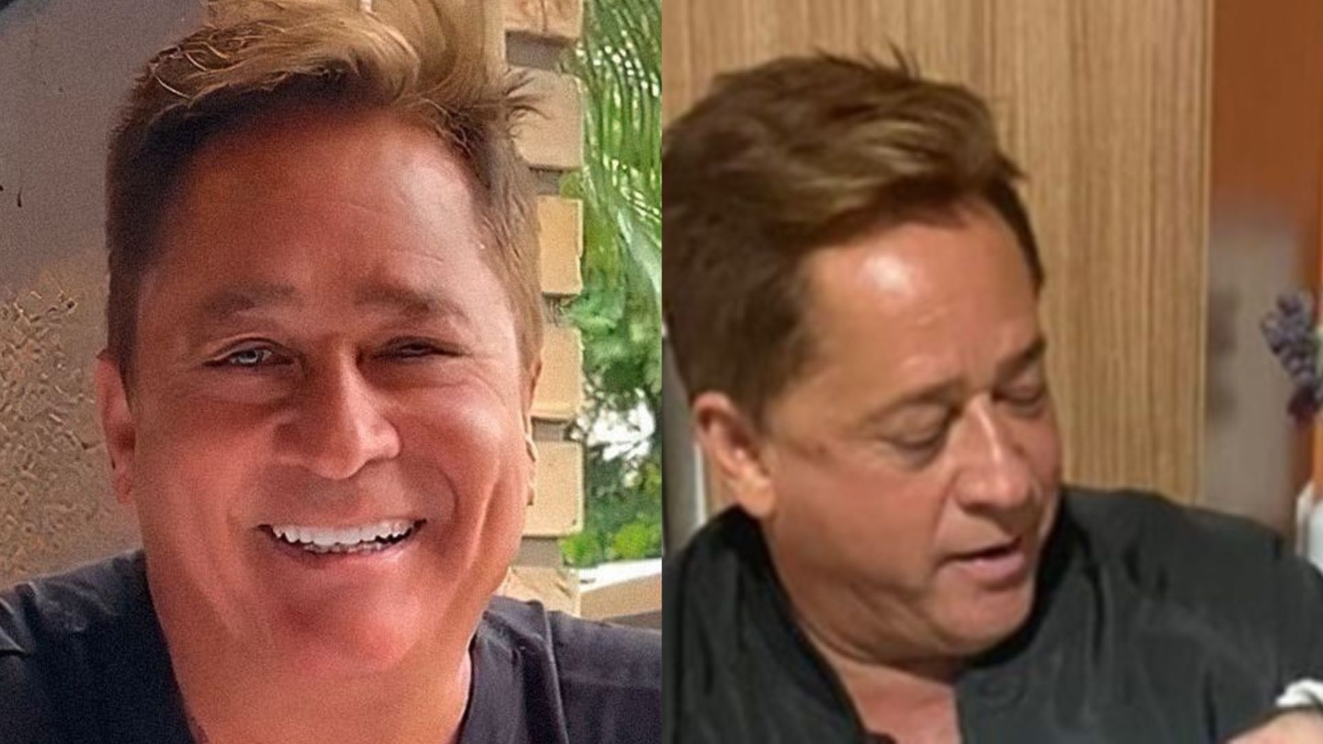 Leonardo surge em primeira foto com a netinha recém-nascida no colo e encanta a web: “Vovô babão”