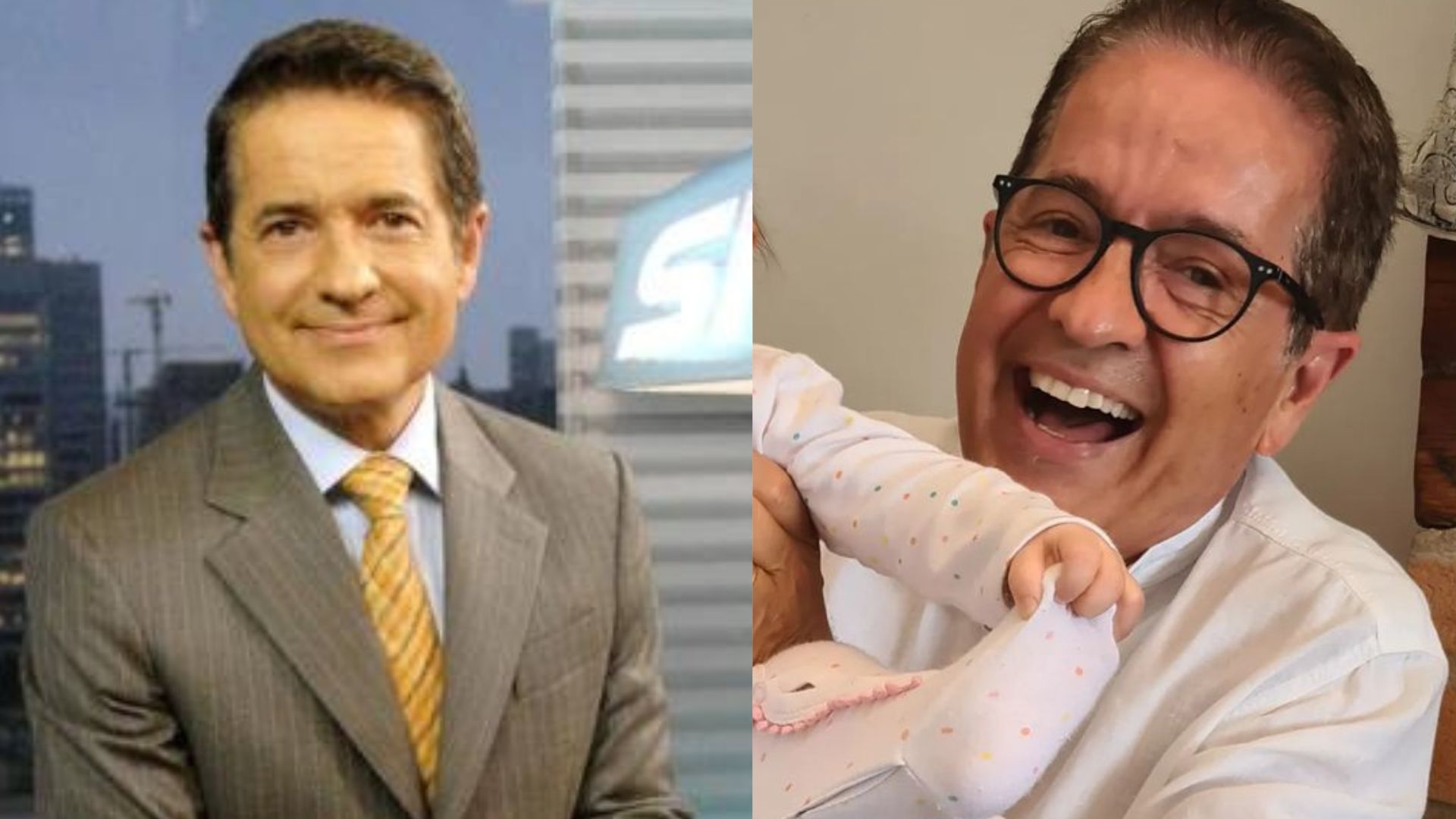 Carlos Tramontina encanta a web ao surgir em clique raro com a neta: “Princesinha”