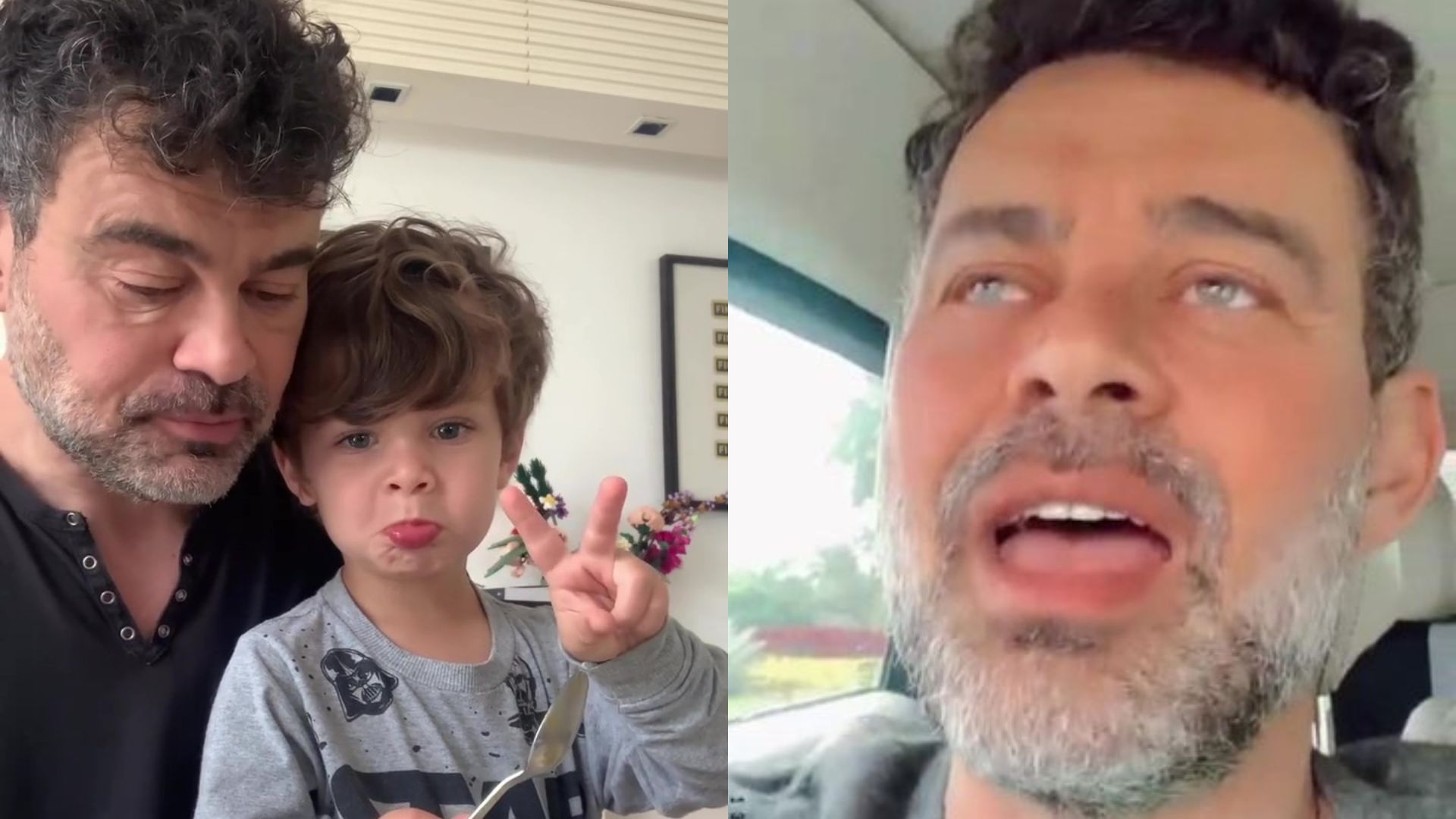 Carmo Dalla Vecchia expõe comentário homofóbico após vídeo com o filho: “Lamentável”