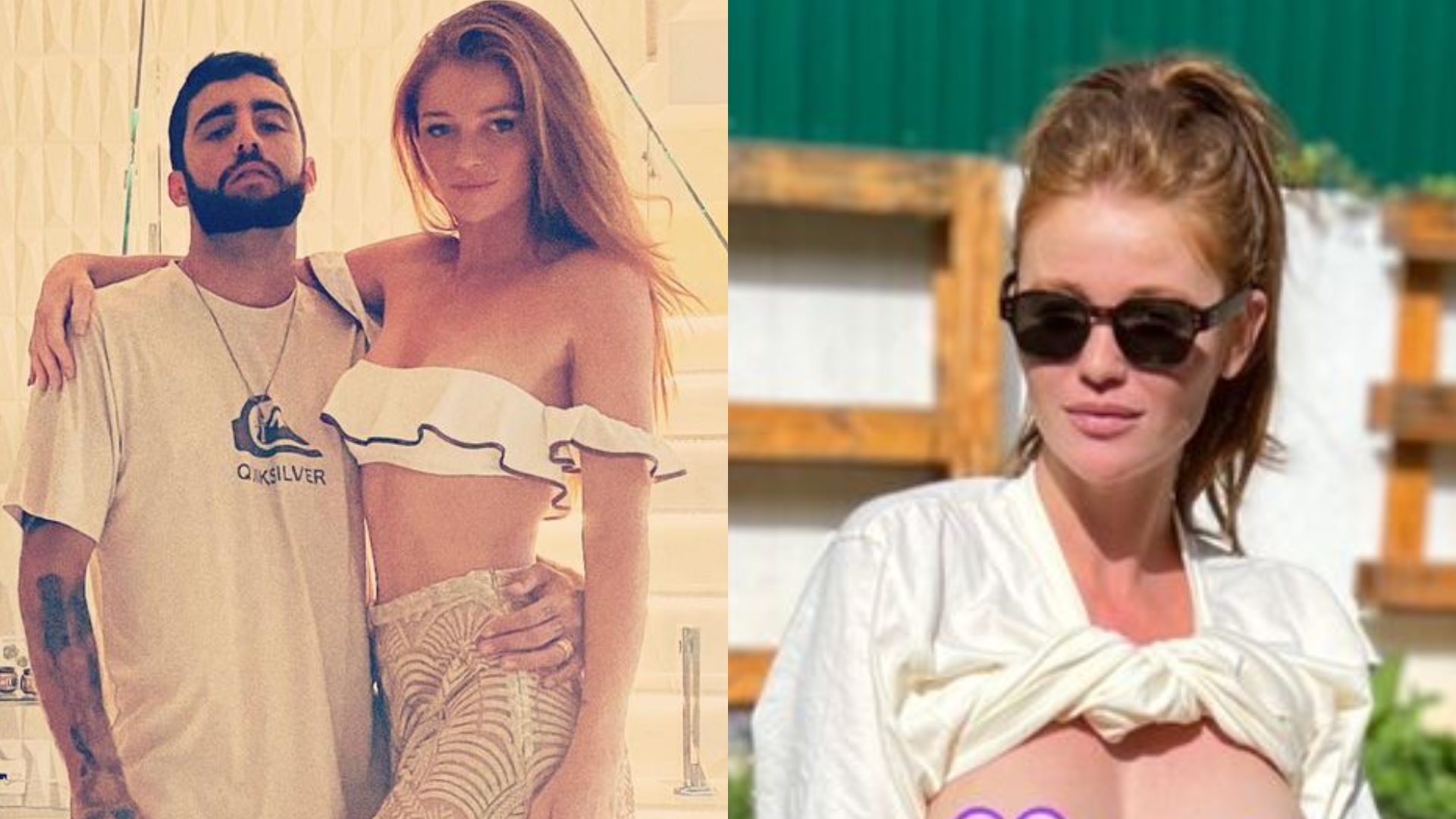 Em foto íntima, Cintia Dicker posa nua, exibe barrigão e Pedro Scooby baba: “Mamãe mais linda”