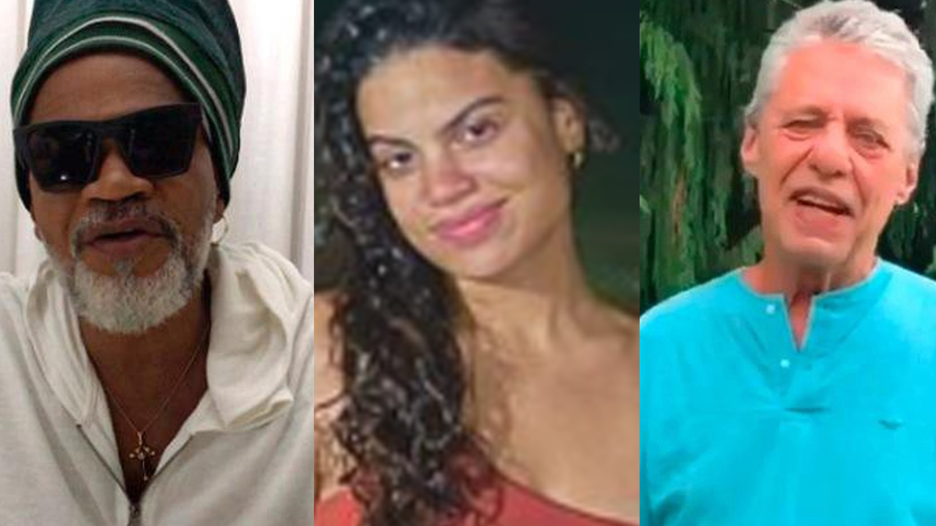 Neta gata de Chico Buarque e filha de Carlinhos Brown, Clara Buarque dá mergulho noturno de maiô