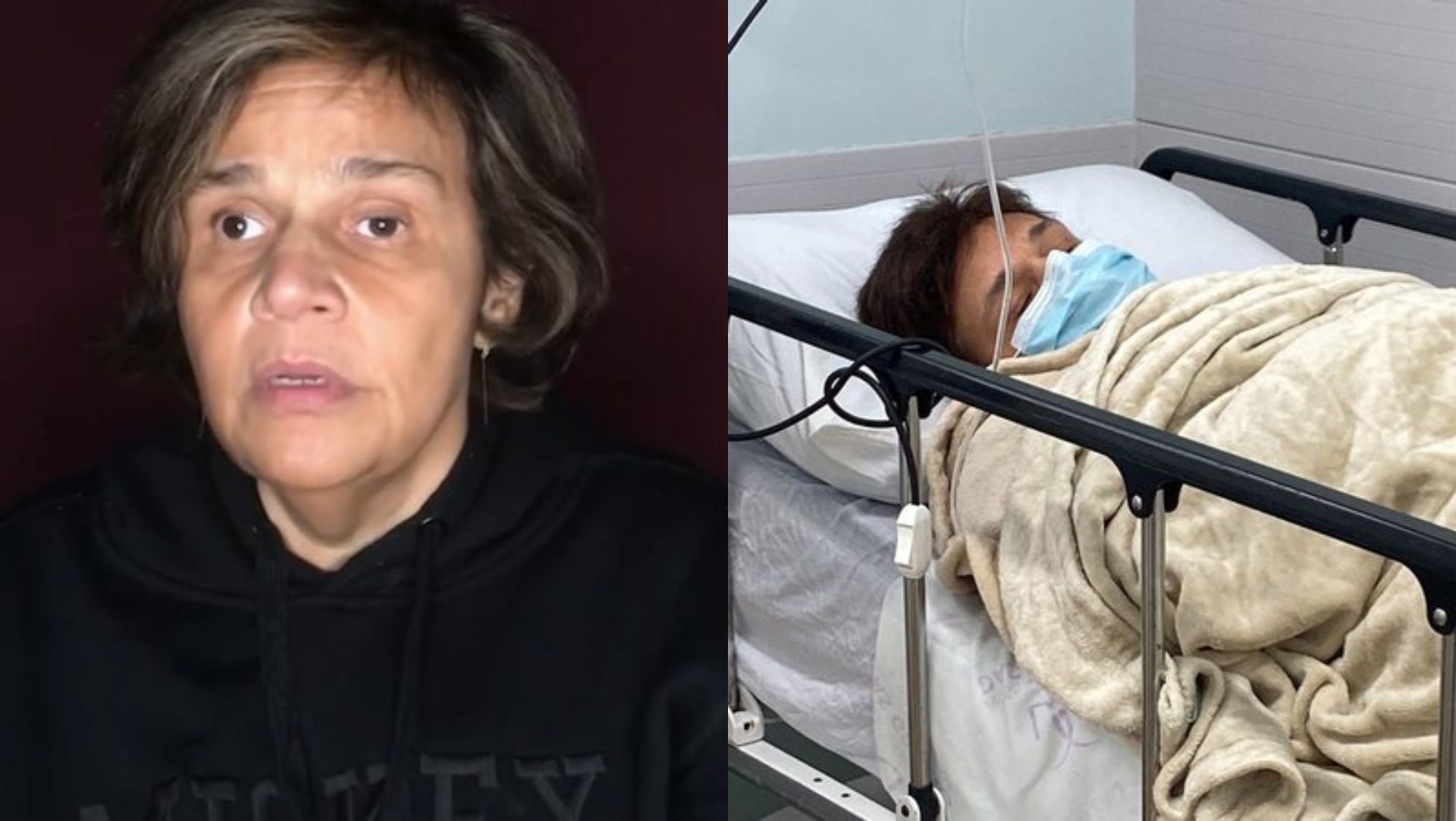 Internada às pressas, Claudia Rodrigues segue em Curitiba após risco de inflamação generalizada