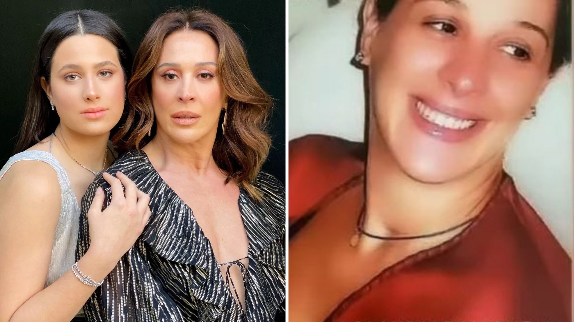 Grávida do terceiro filho, Claudia Raia recorda clique amamentando a filha, Sophia