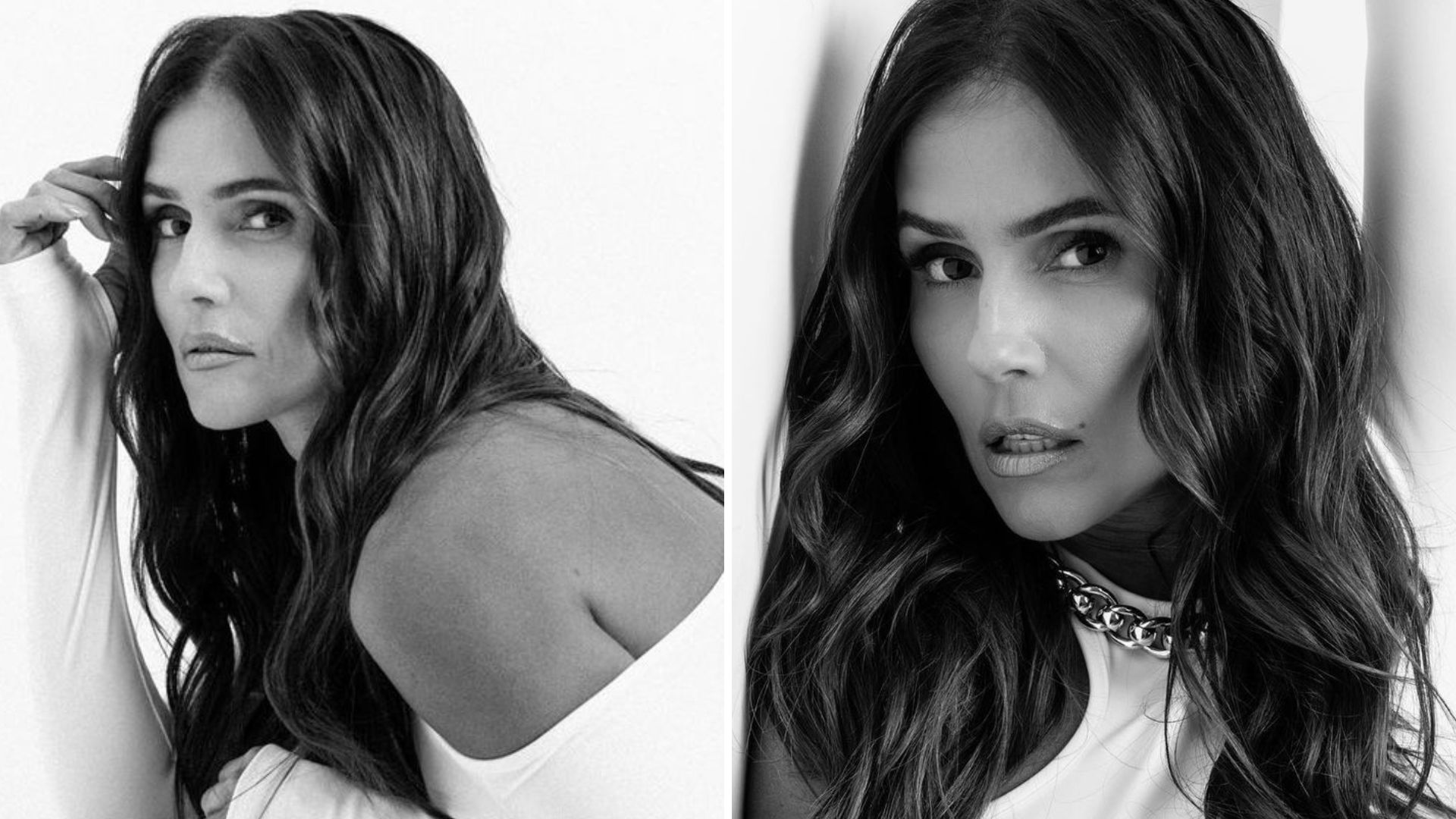 Deborah Secco agacha de vestido coladinho e quase deixa intimidade escapar: “Sexy”