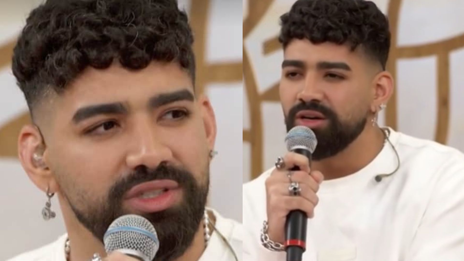 Dilsinho expõe crises e faz desabafo sobre fase difícil no ‘Encontro’: “Angústia”