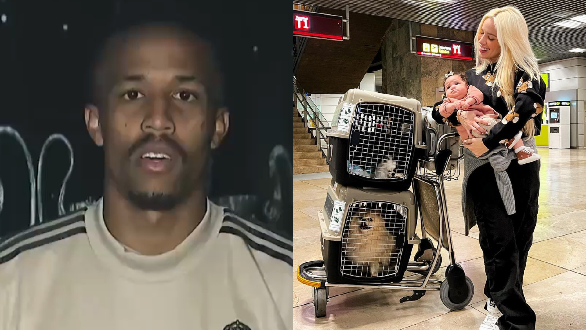 Éder Militão se desespera e fica desolado com a mudança da filha para o Brasil