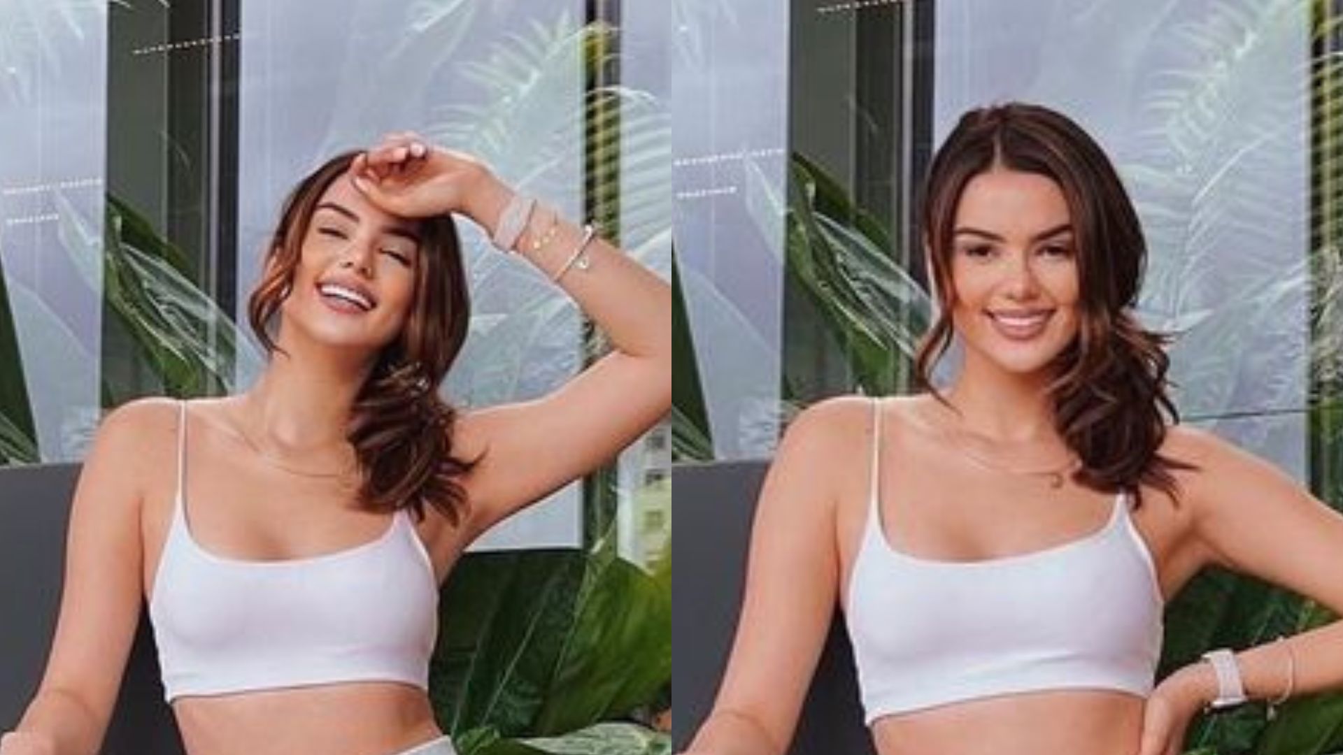 Ex-BBB Eslovênia Marques treina usando shortinho curto e top: “Uma escultura”