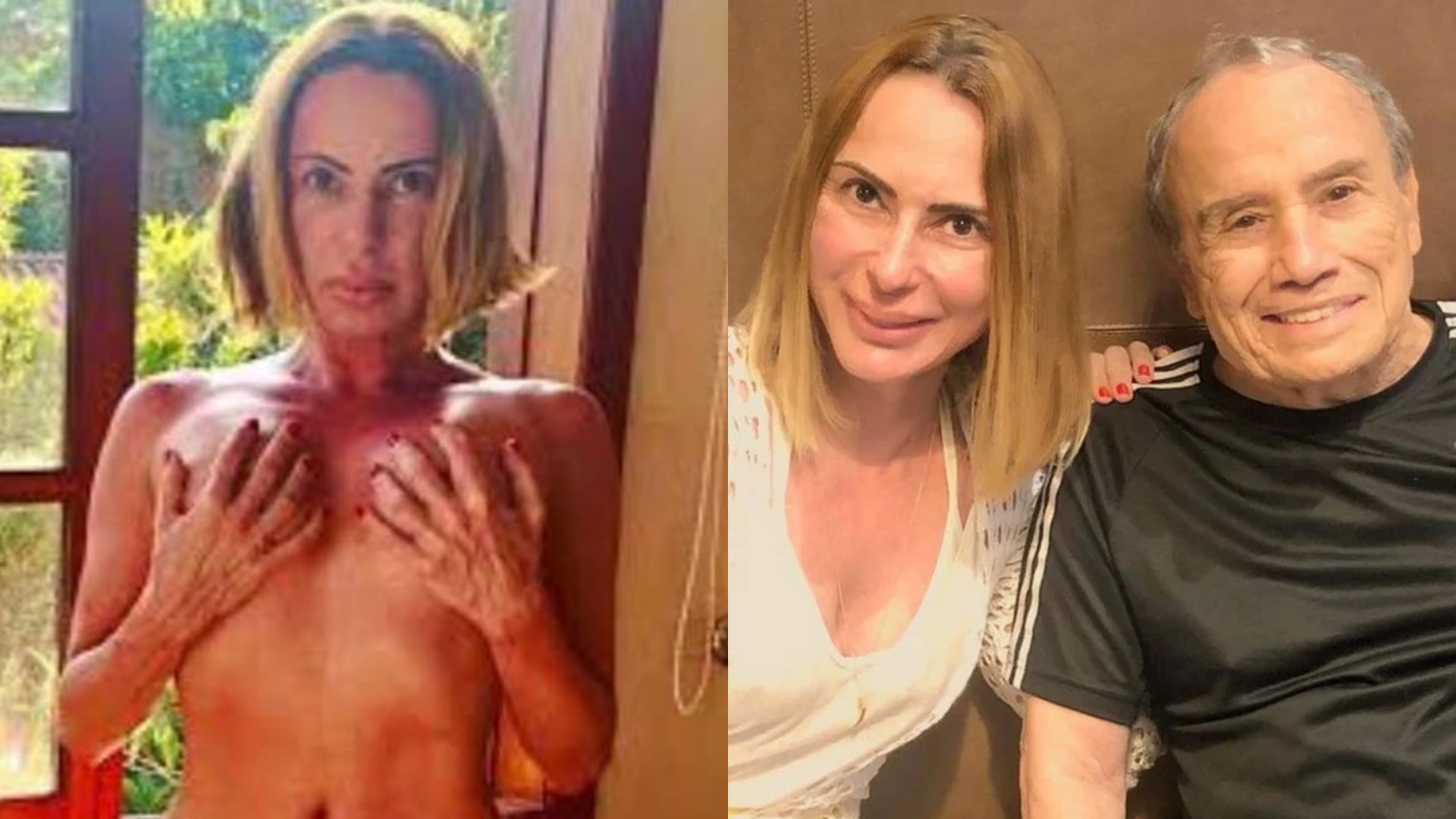 Esposa de Stênio Garcia surge seminua e faz alerta sobre câncer: “Fui diagnosticada”