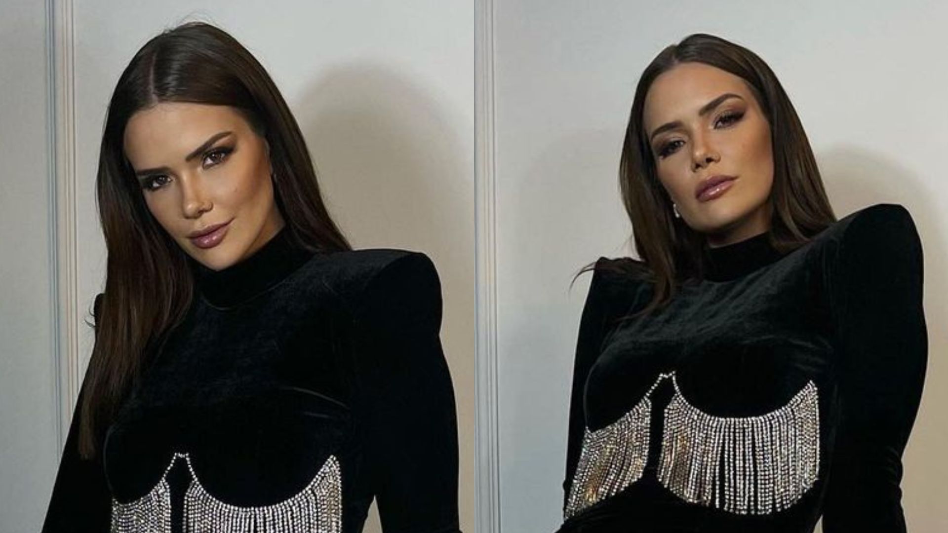Ex-BBB Marcela Mc Gowan posa com vestido elegante e exibe pernões: “Sensacional”