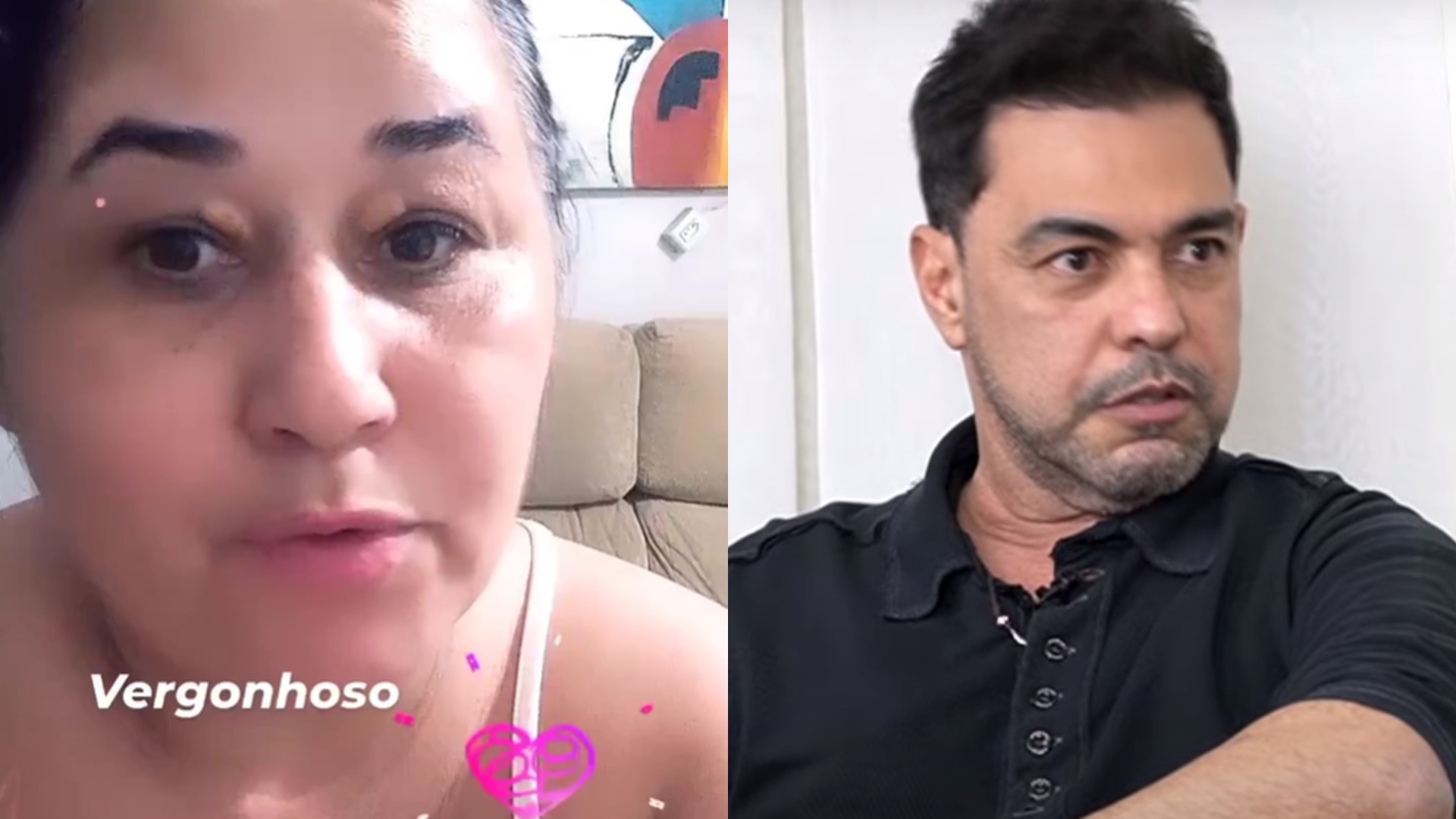 Ex de Luciano Camargo ataca Zezé e expõe podres do sertanejo: “O pior da escória”