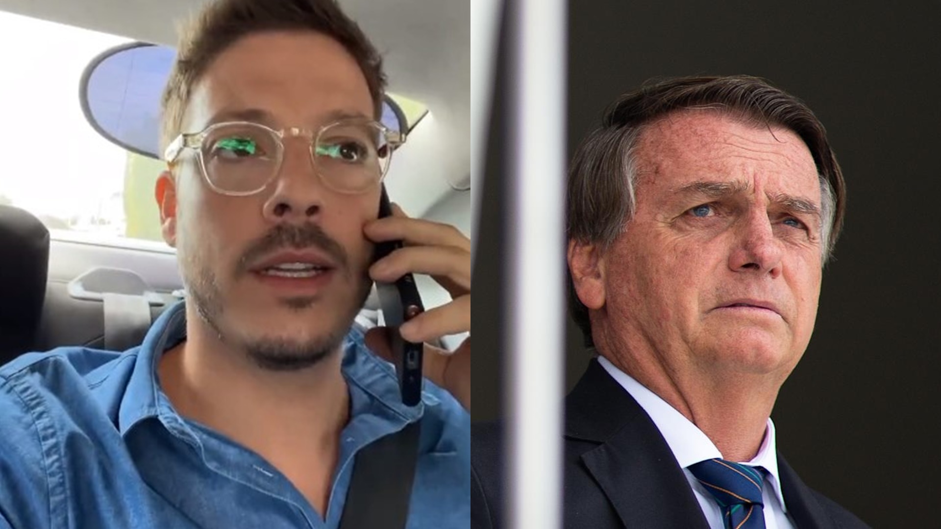 Fábio Porchat faz ligação e ataca Bolsonaro após silêncio do presidente: “Tomar no c*”