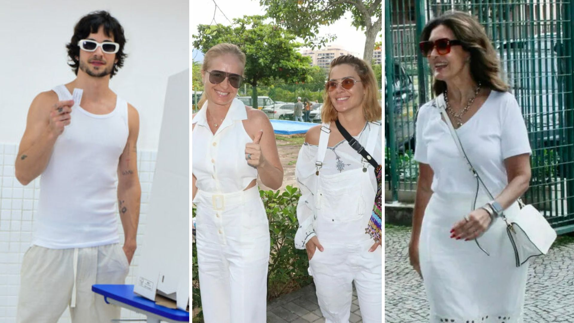 Protesto! Famosos votam de branco no segundo turno das eleições: “A gente quer paz”