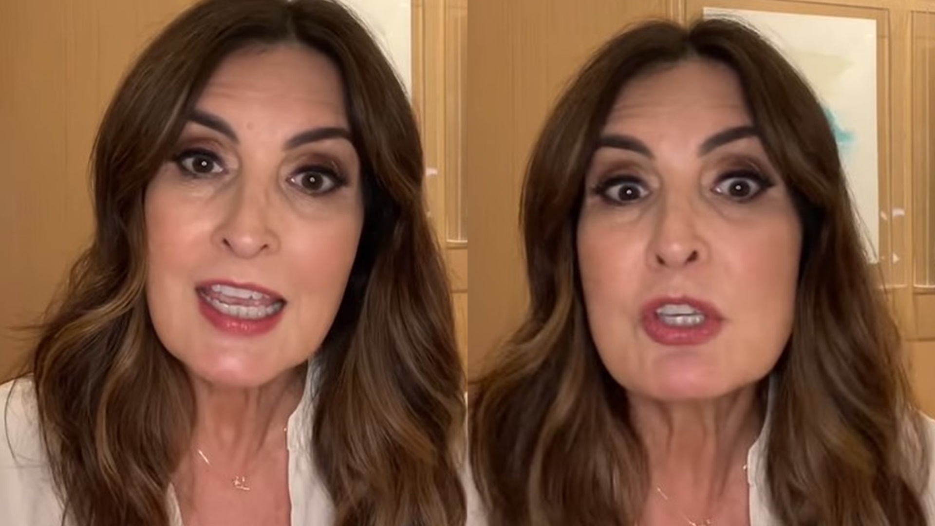 Fátima Bernardes declara voto no 2° turno e ataca rival: “Espalha notícias falsas”