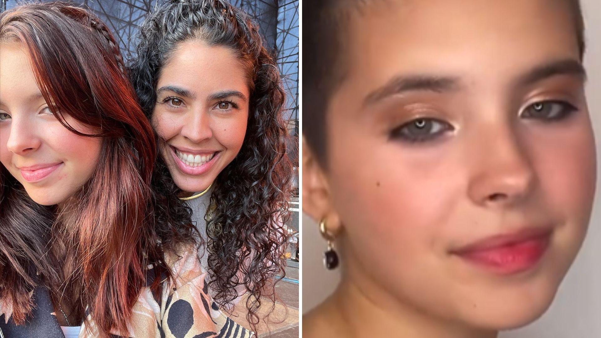 Aos 14 anos, filha de Bela Gil radicaliza visual e raspa a cabeça: “Linda com força”