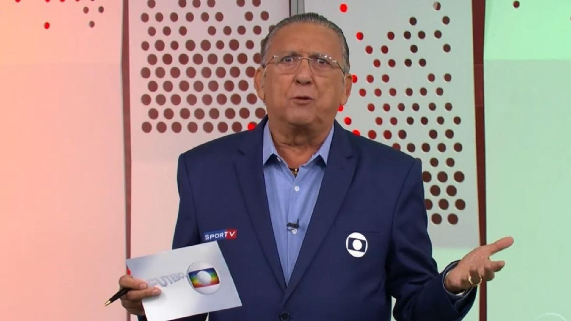 Galvão Bueno fecha novo contrato com a Rede Globo após impor exigências