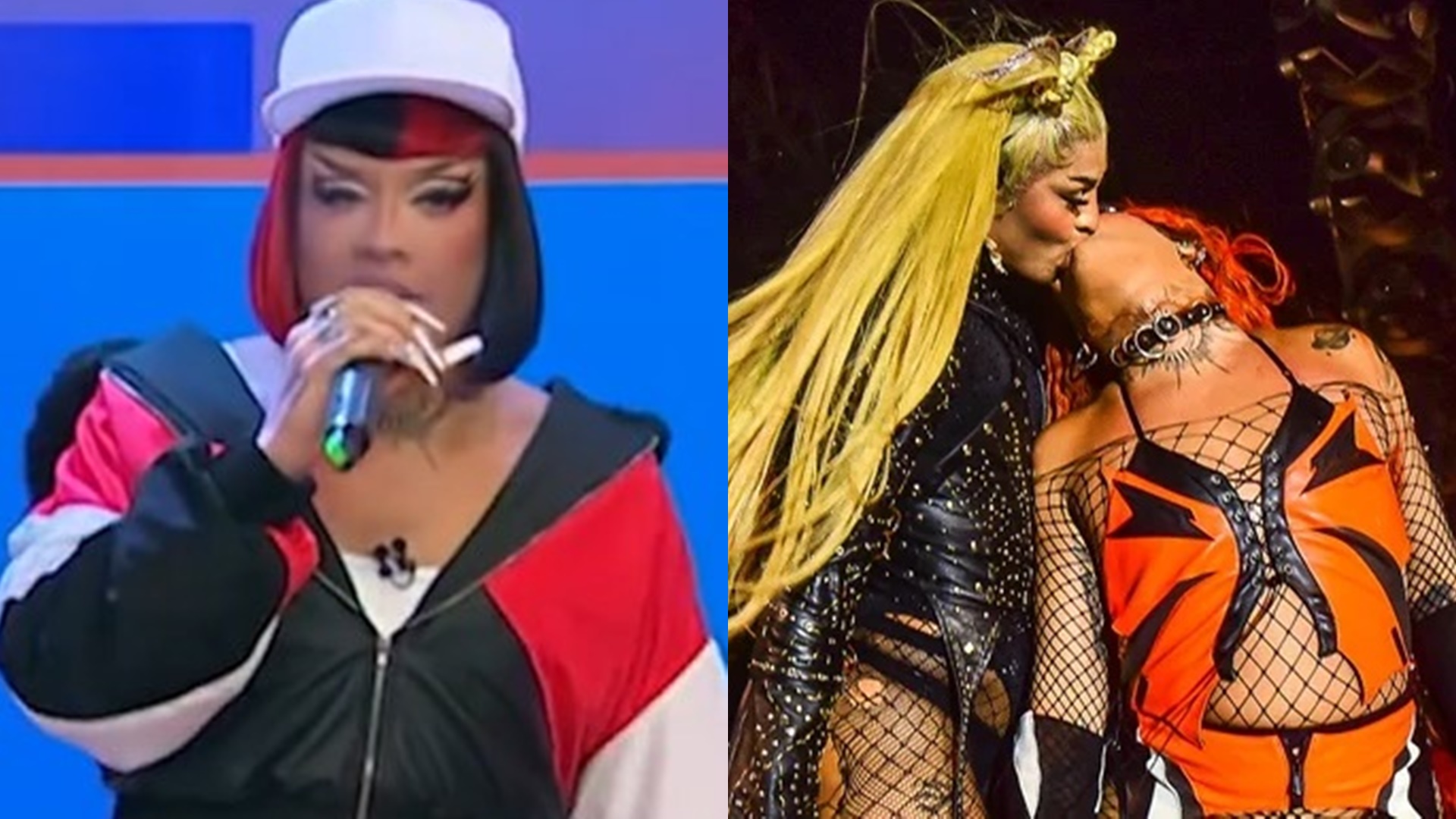 Não gostou? Glória Groove é sincera sobre beijaço com Pabllo Vittar em show: “Nesse caso”
