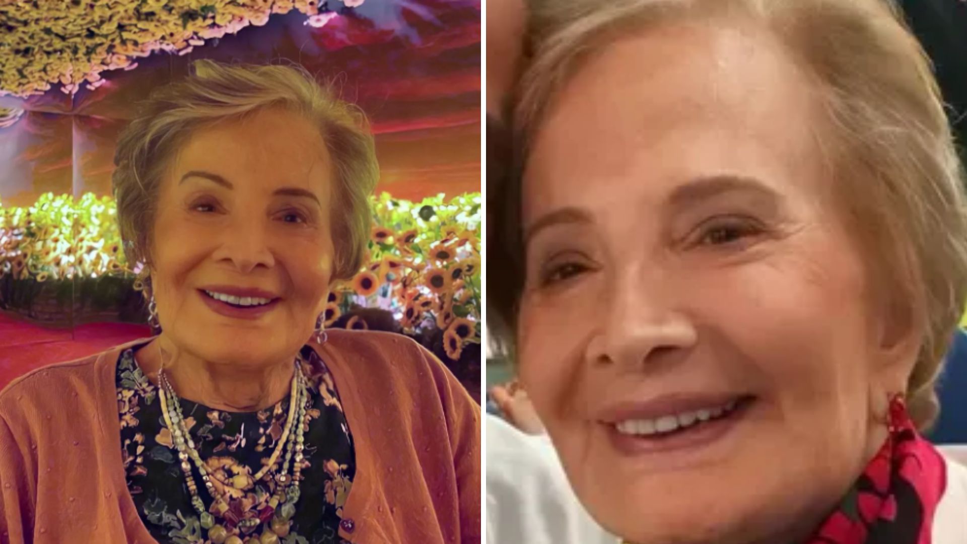 Glória Menezes celebra 88 anos em clique ao lado do filho, Tarcísio Filho: “Tesouro maior”