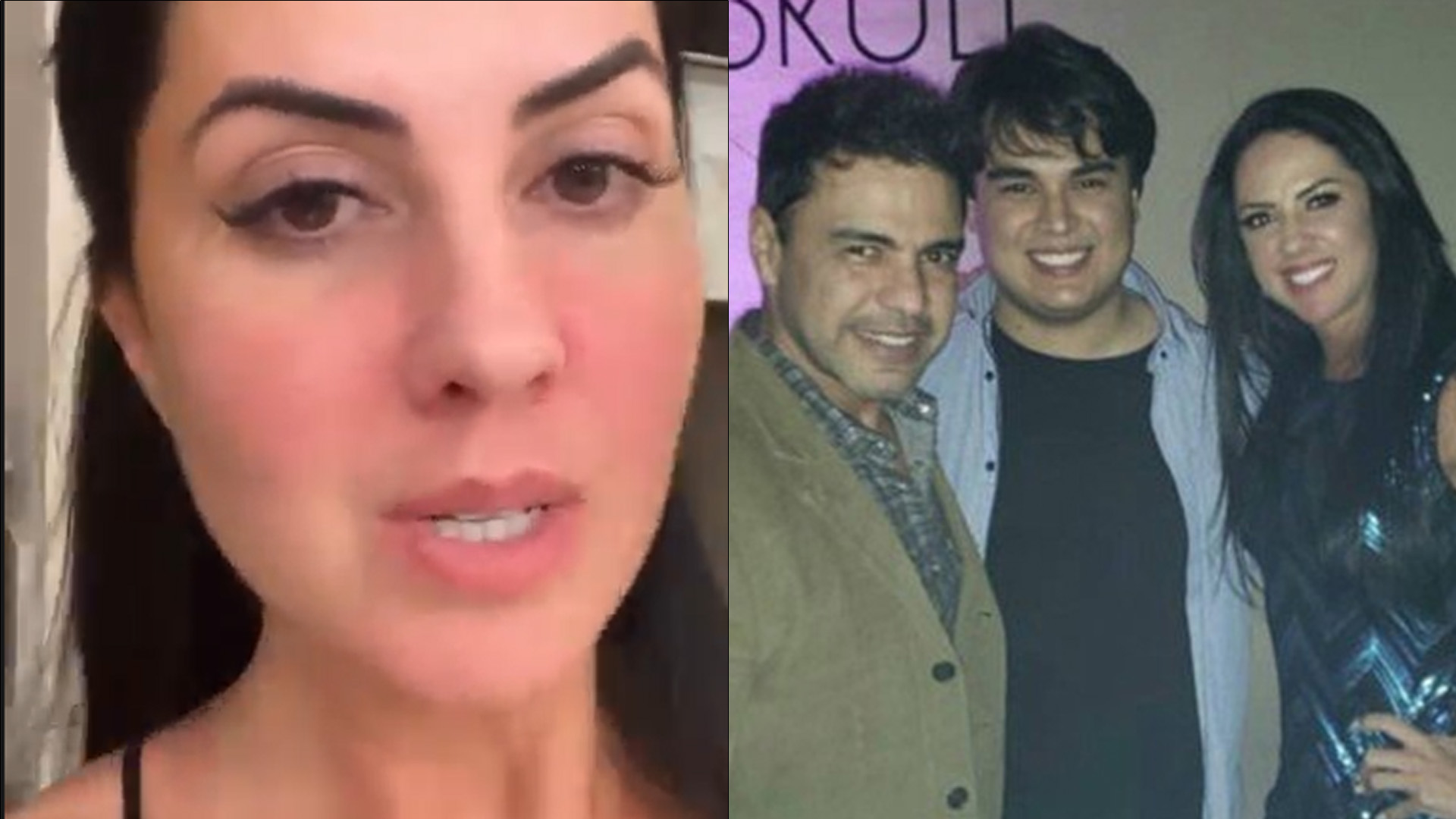 Noiva de Zezé Di Camargo é acusada de ter engravidado do enteado: “Misericórdia”