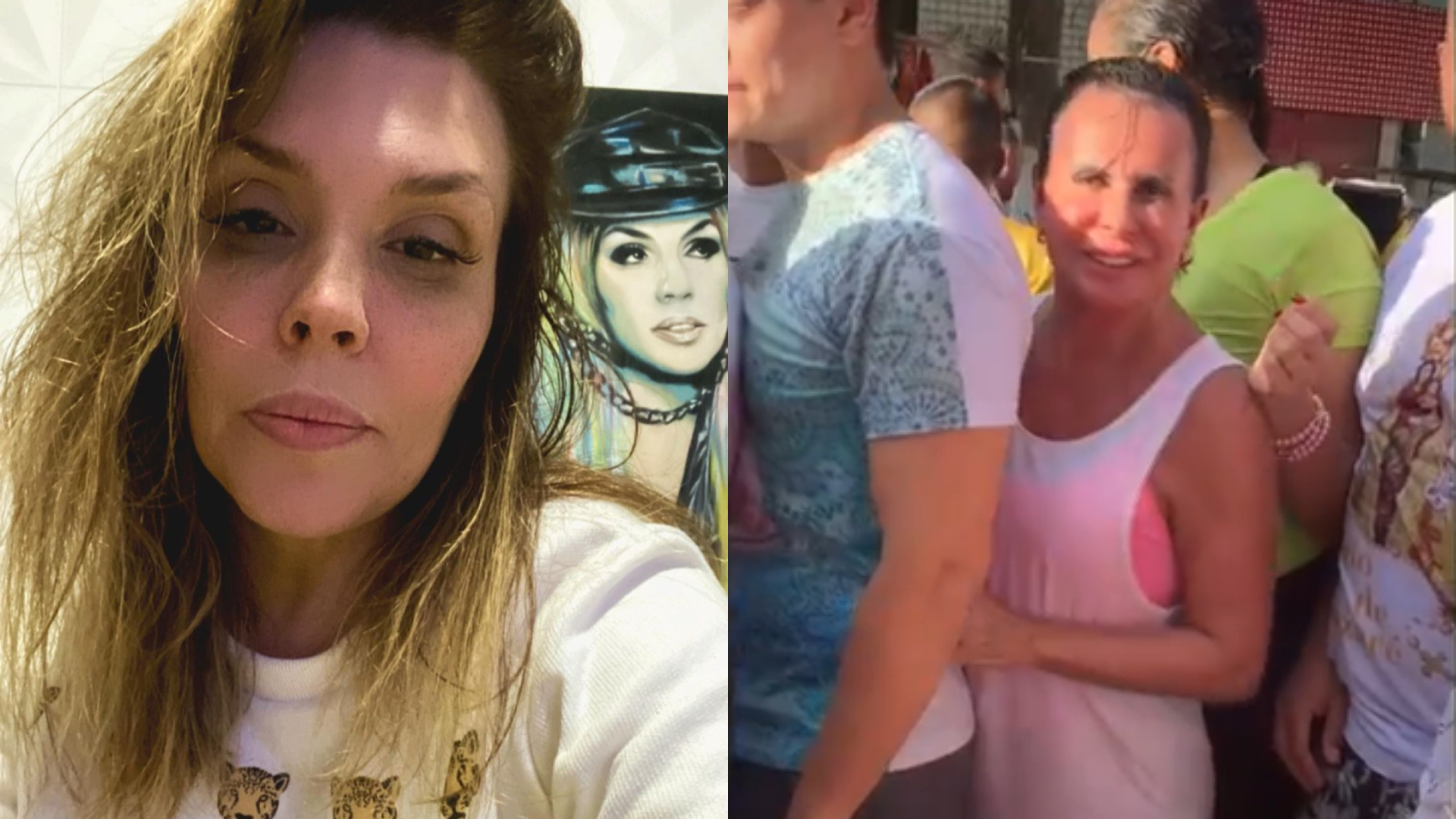 Gretchen paga promessa pela cura de Simony, que luta contra o câncer: “Por você”
