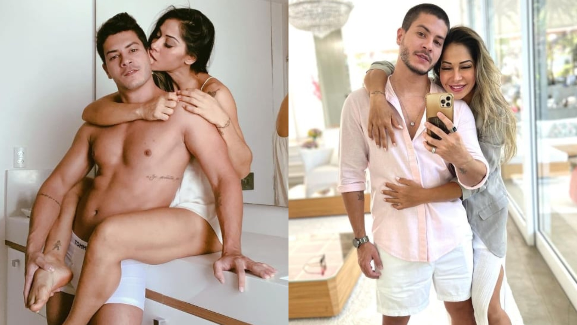 Casamento surpresa, polêmica e traições: A história de amor de Maíra Cardi e Arthur Aguiar