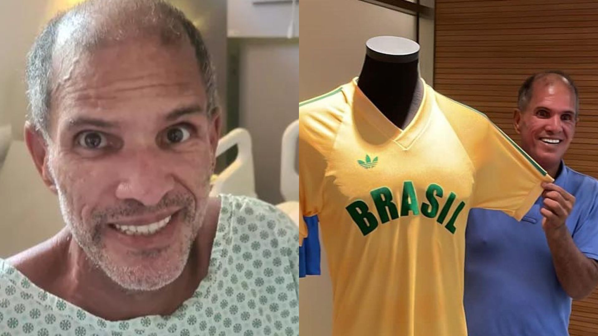 Após superar câncer, ídolo da Seleção Brasileira, Geovani Silva é internado às pressas: “Inchado”