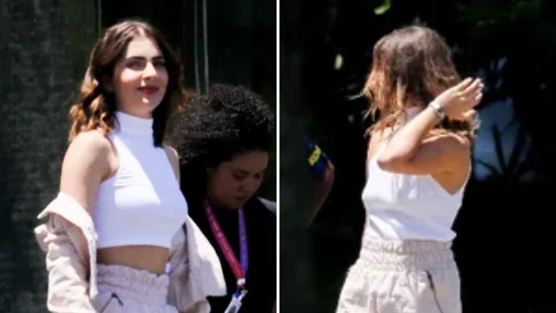 Jade Picon recebe ajuda de dublê em gravações de ‘Travessia’; veja fotos