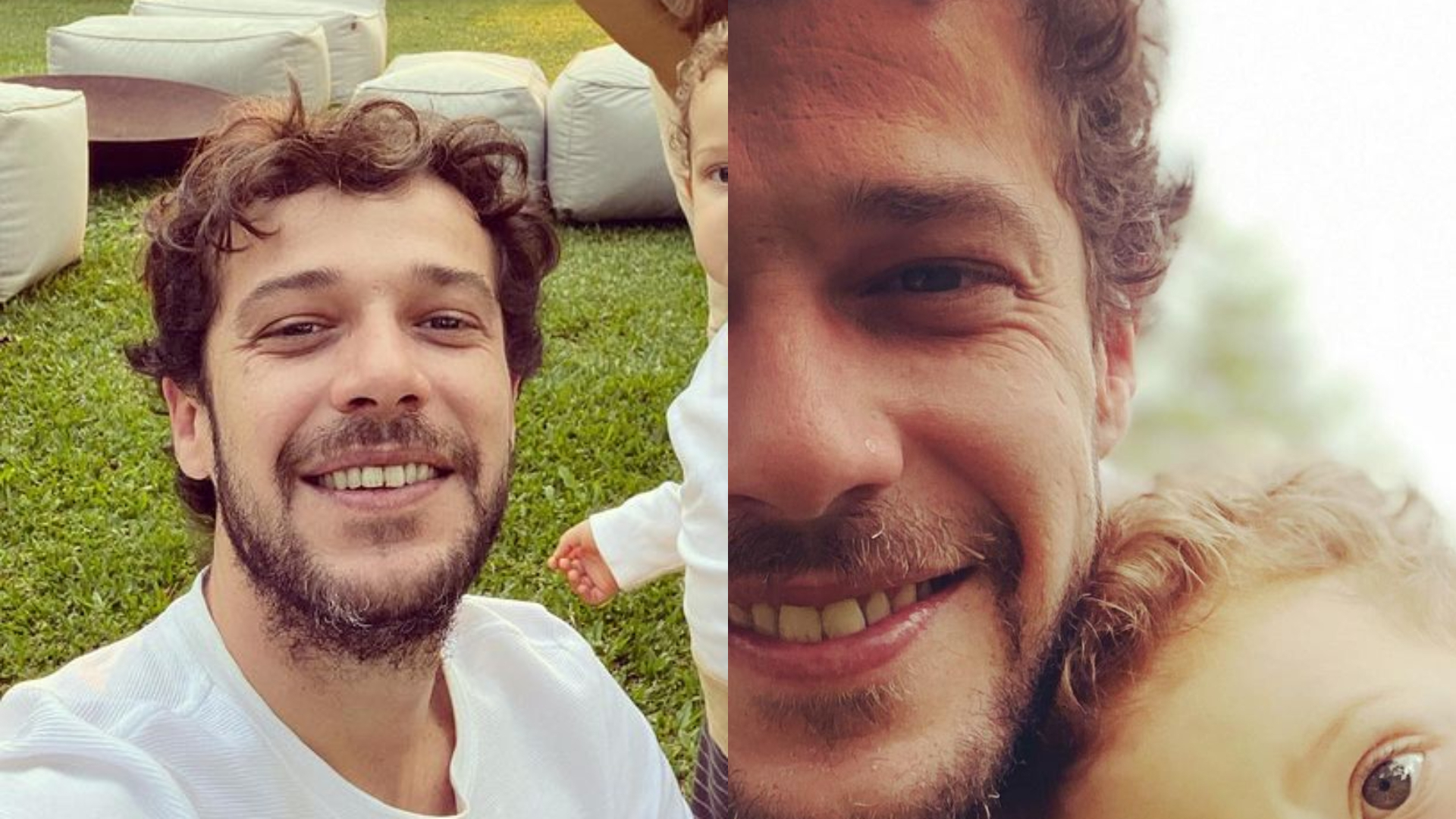 Discretíssimo, Jayme Matarazzo compartilha clique com o filho e a esposa: “Conexão”