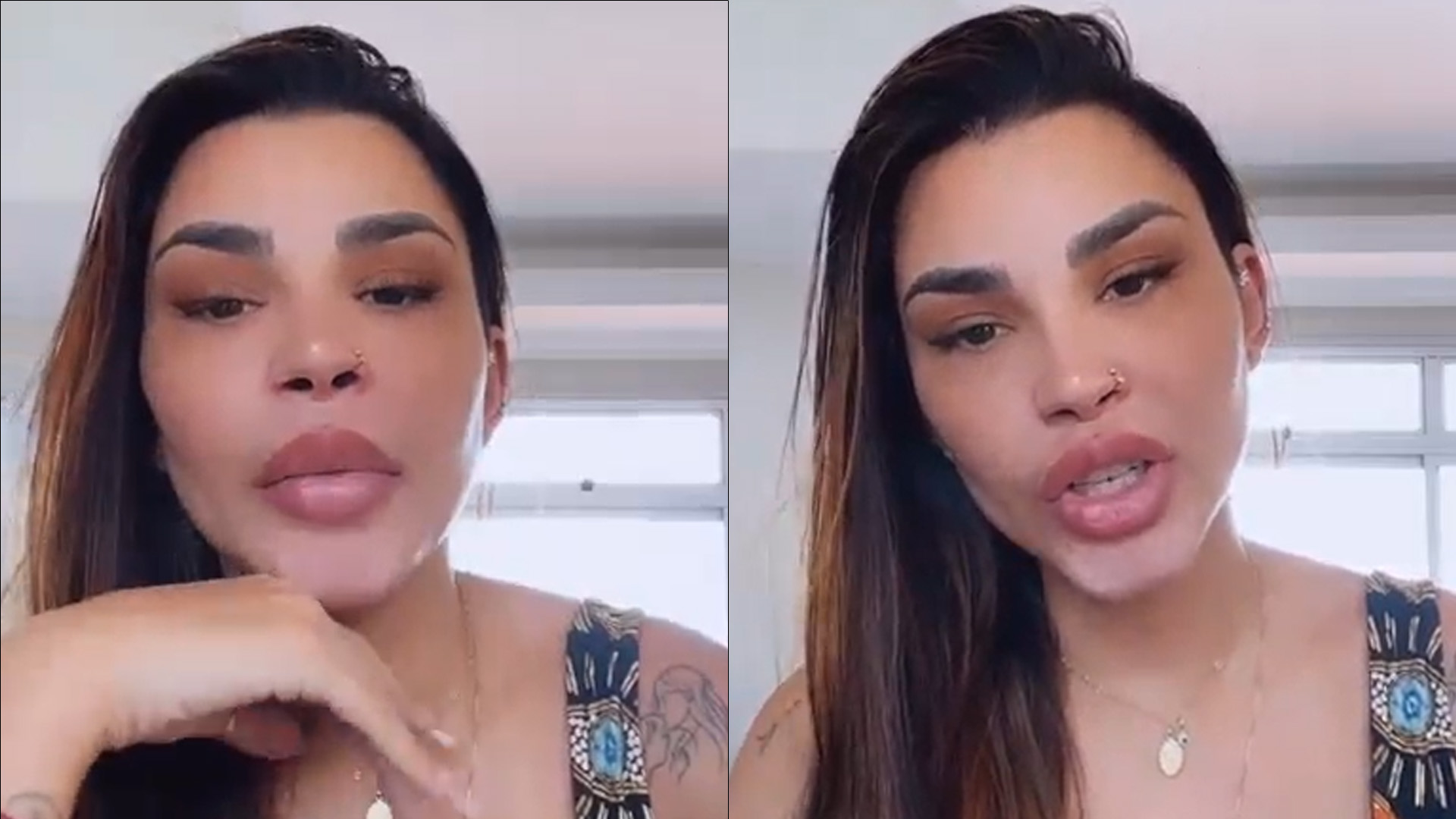 ‘Ex-filha’ de Gretchen expõe paternidade de Bia Miranda e detona: “Nunca foi pai”
