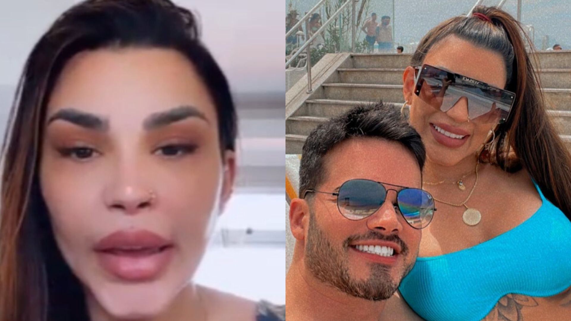 Jenny Miranda posta vídeo íntimo com o namorado na banheira e é criticada na web: “Posto tudo”