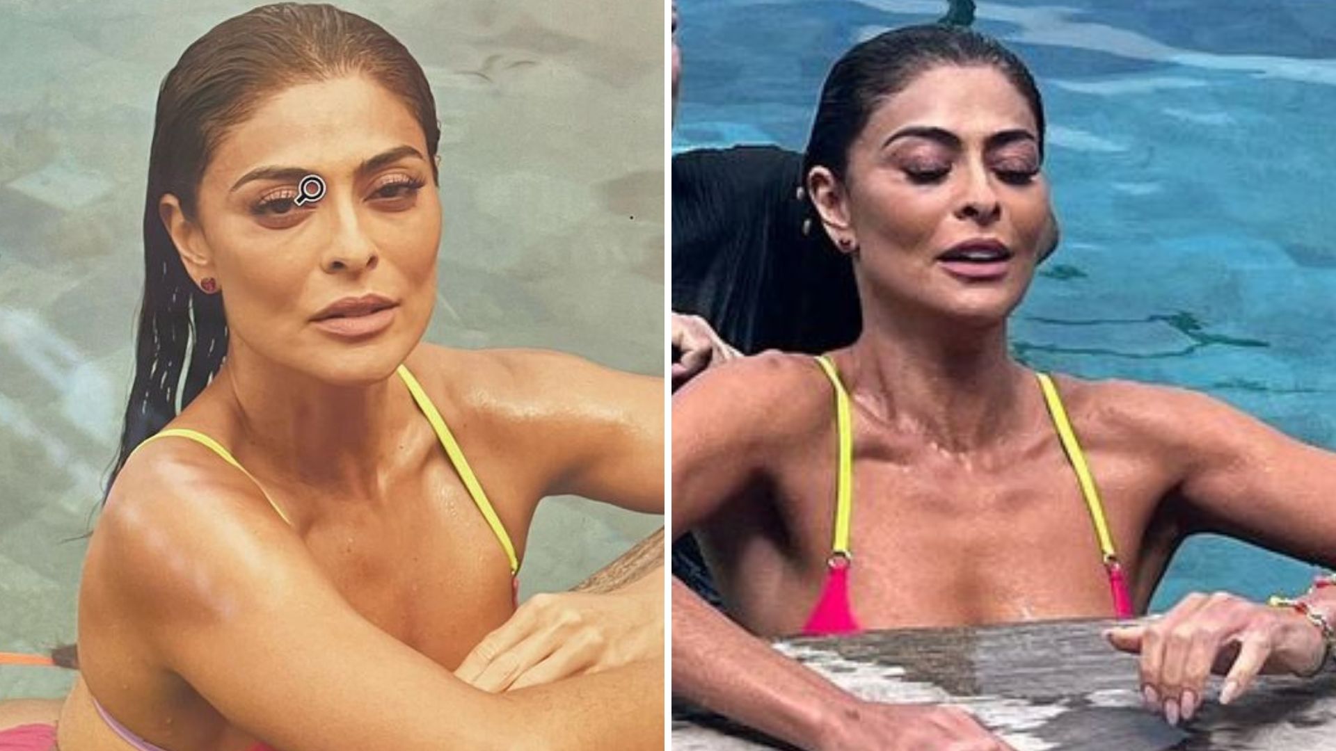 Juliana Paes faz ensaio sexy só de biquíni e exibe corpão sarado aos 43: “Sereia”