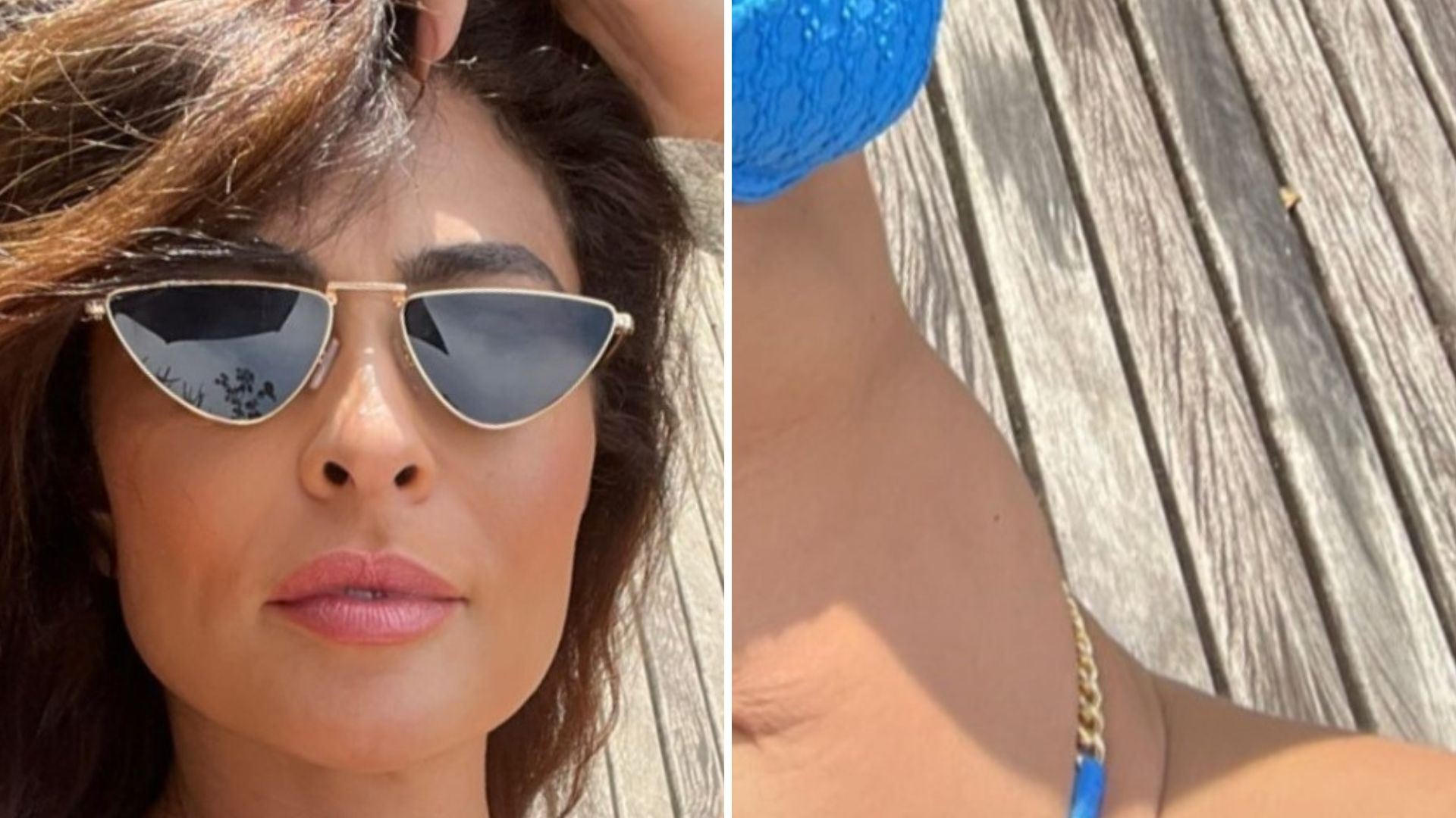 Aos 43 anos, Juliana Paes exibe corpo perfeito com biquíni milimétrico