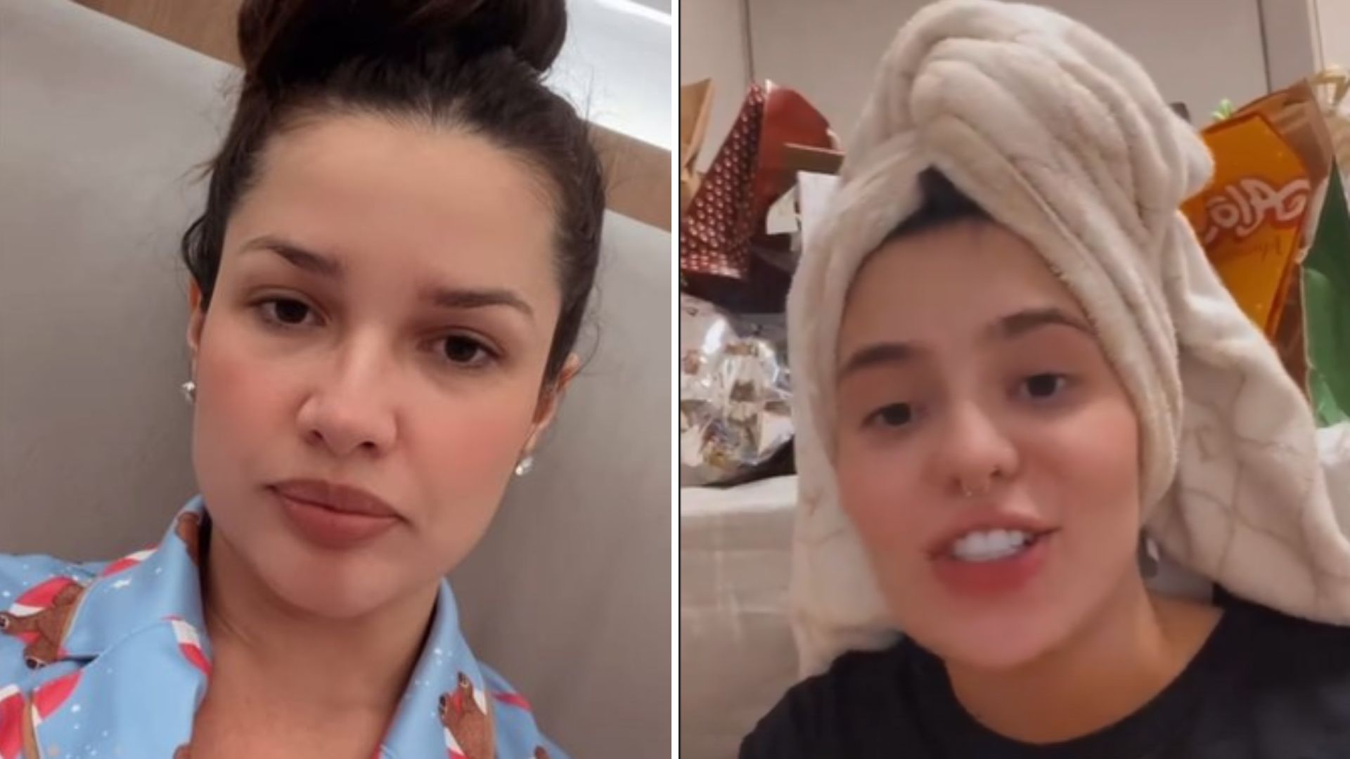 Juliette Freire diz que não foi convidada para chá revelação e Viih Tube rebate: “Convidei”