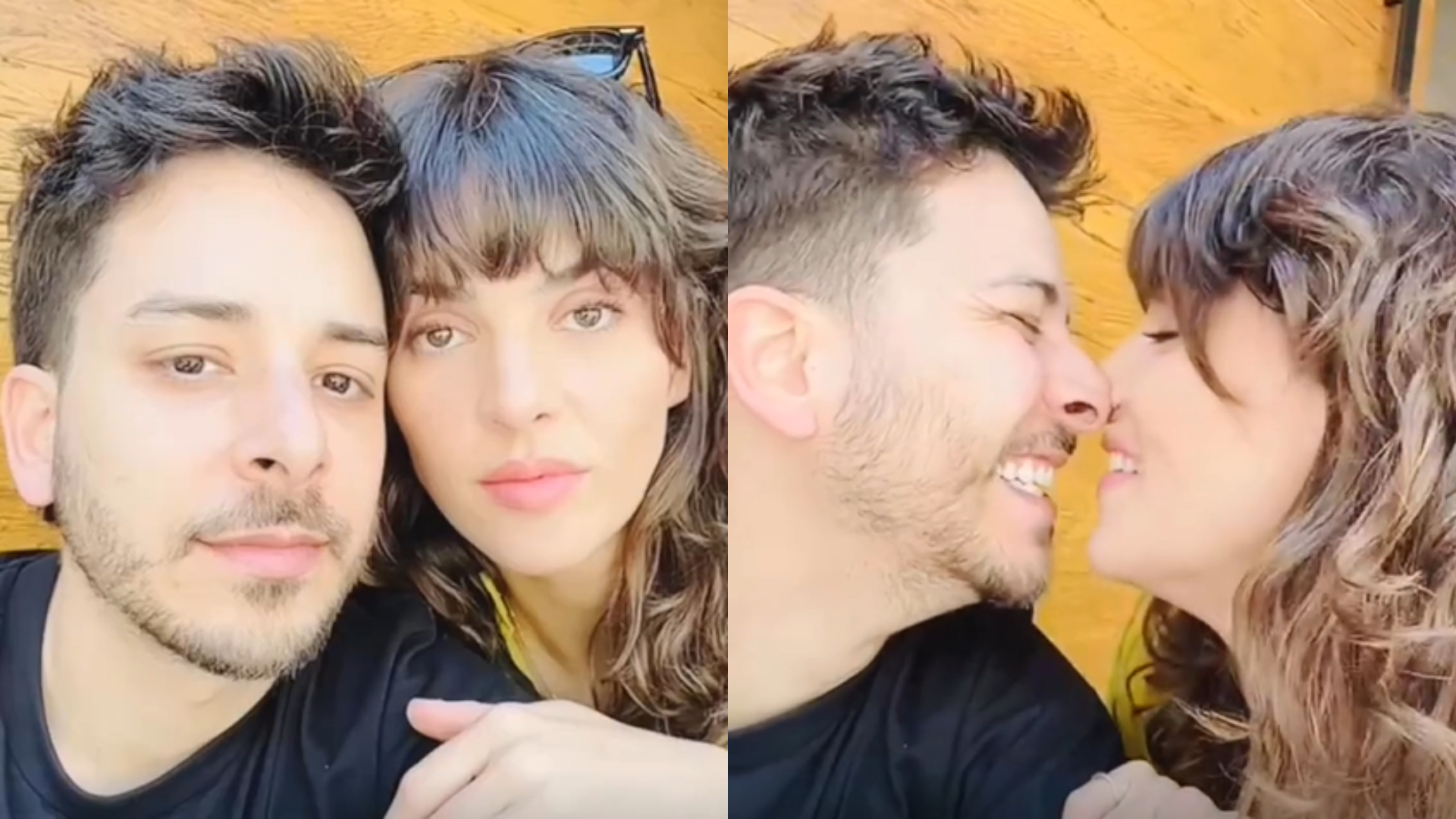 Junior Lima troca beijos apaixonados com a esposa em vídeo raro: “Minha vida”