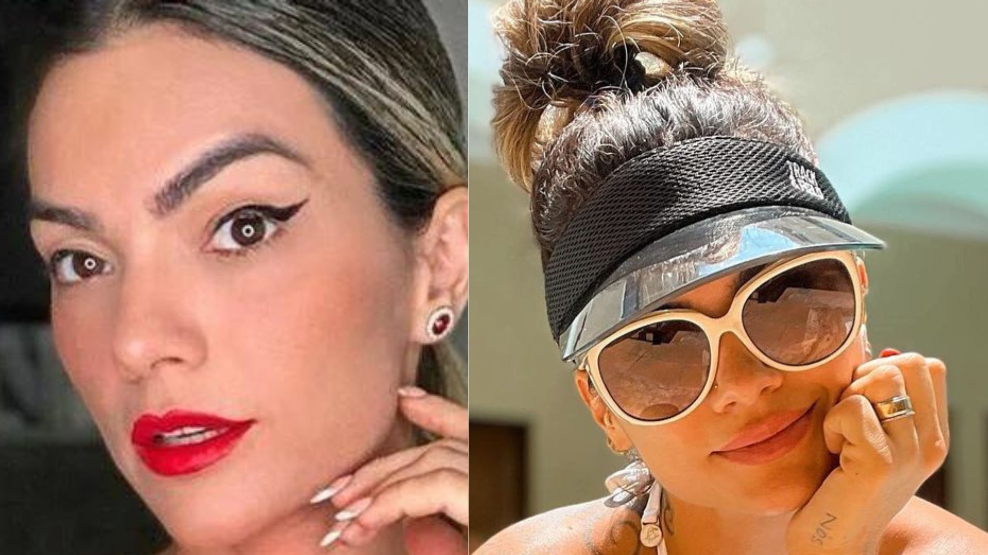 De biquíni fio-dental, Kelly Key ostenta bumbum empinado na piscina e fãs enlouquecem: “Gostosa”