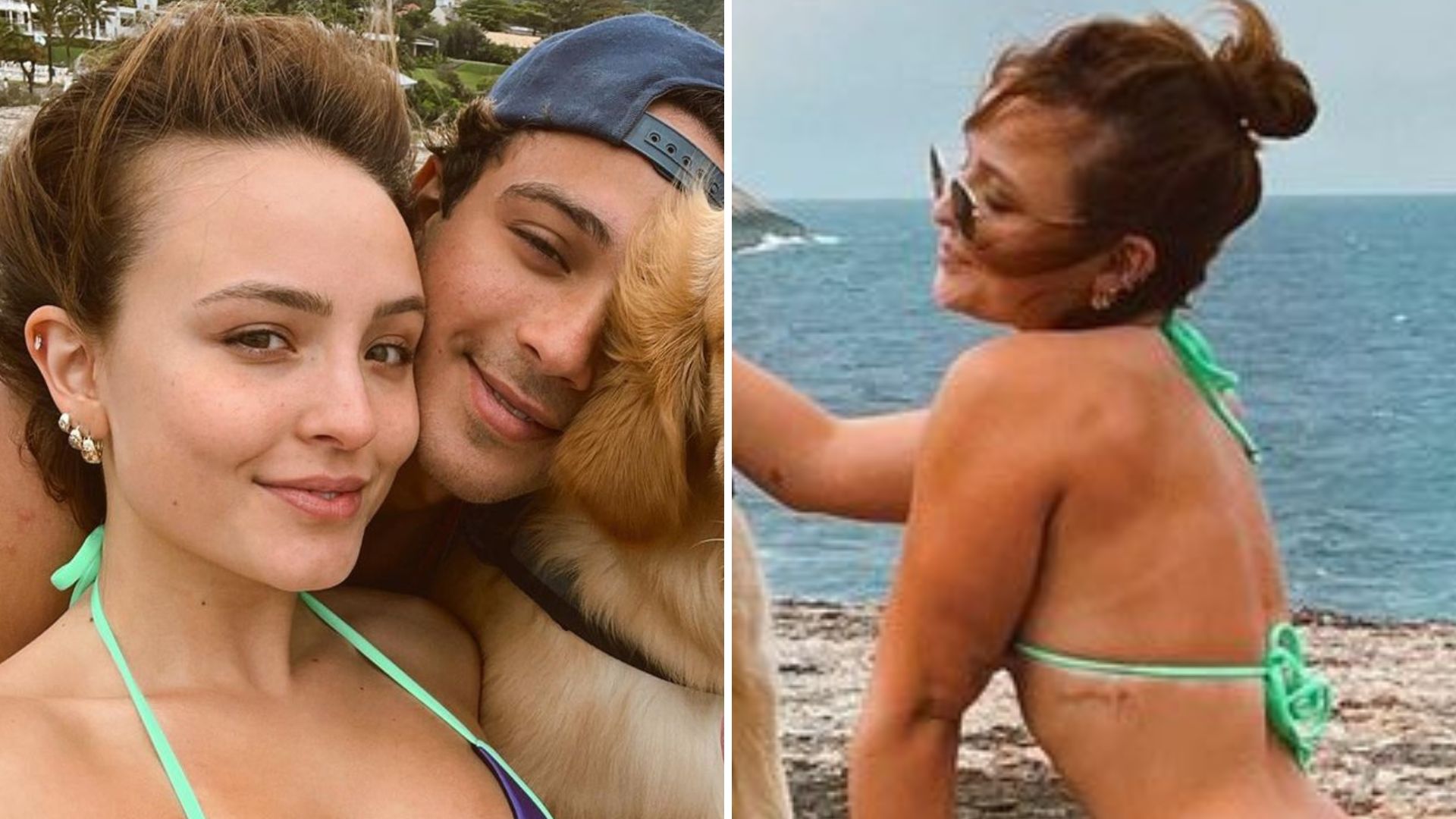 Larissa Manoela ostenta bumbum turbinado de fio-dental e recebe chamego do namorado: “Gata”