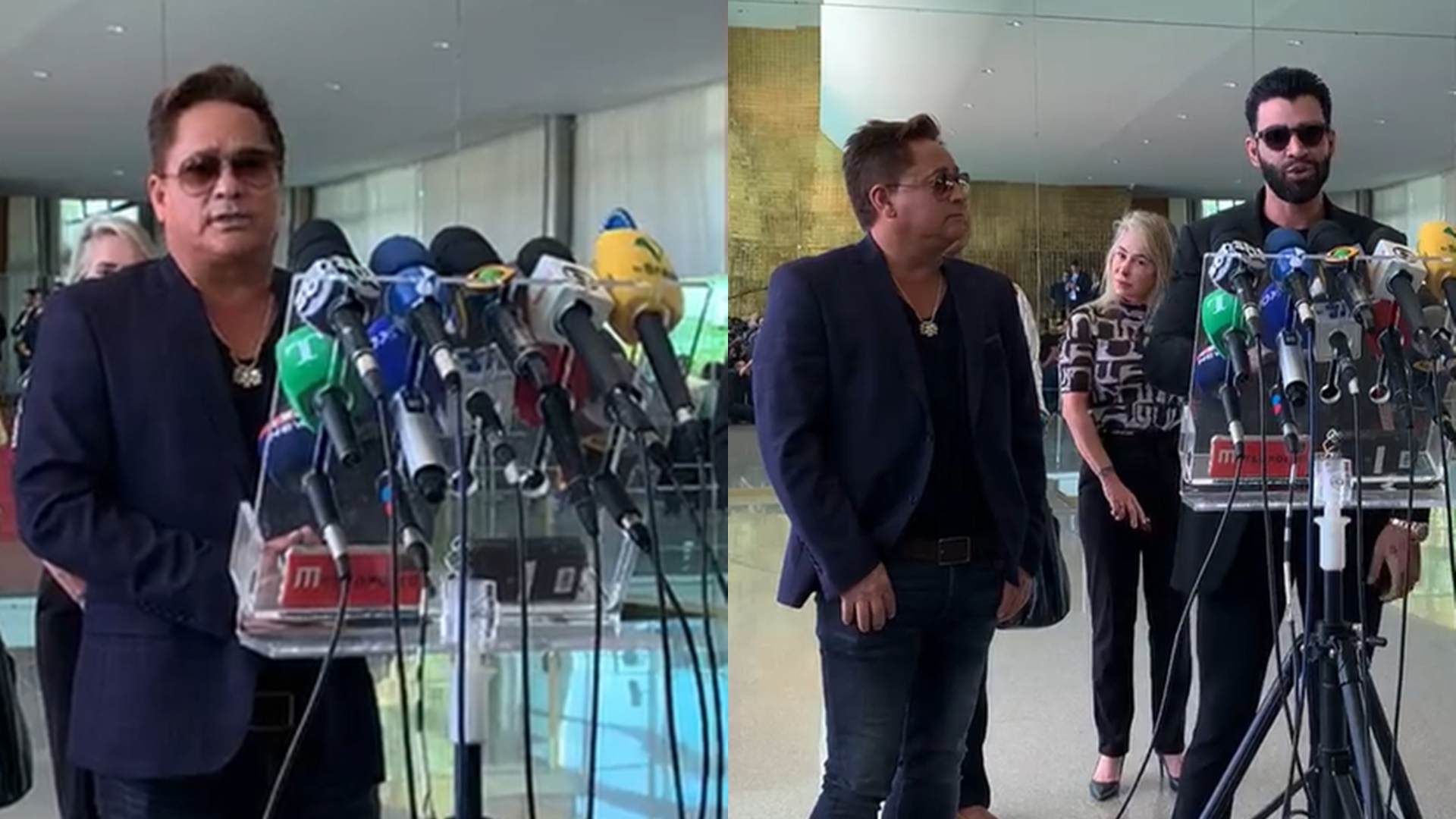 Leonardo e Gusttavo Lima se unem a político e decretam voto no 2° turno das eleições
