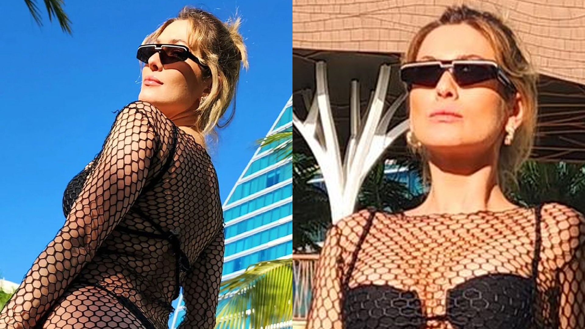 Lívia Andrade curte Miami de biquíni minúsculo e dá close no bumbum: “Tira onda”