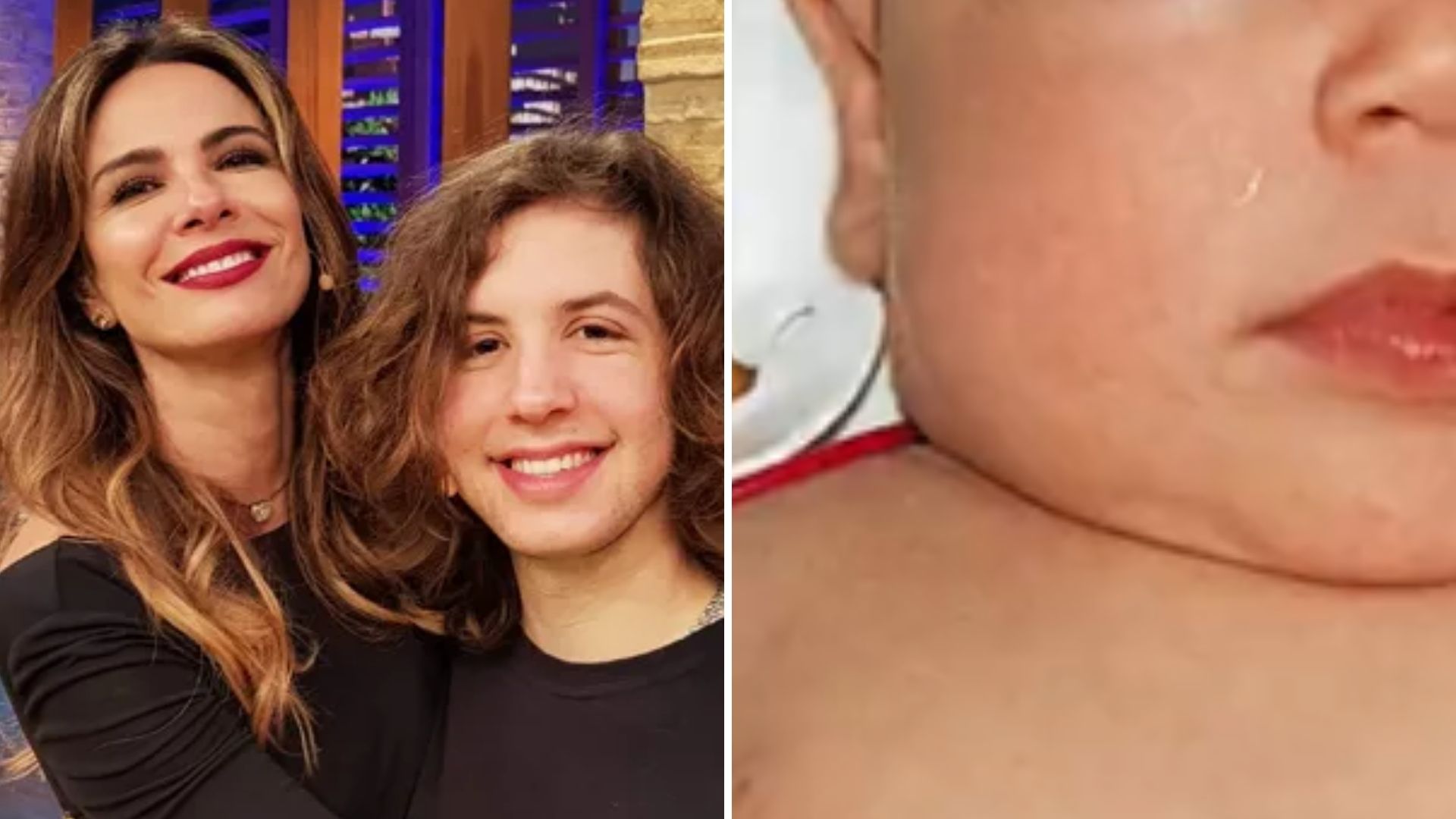 Luciana Gimenez aproveita dia para recordar fotos antigas do filho, Lucas Jagger: “Minha vida”