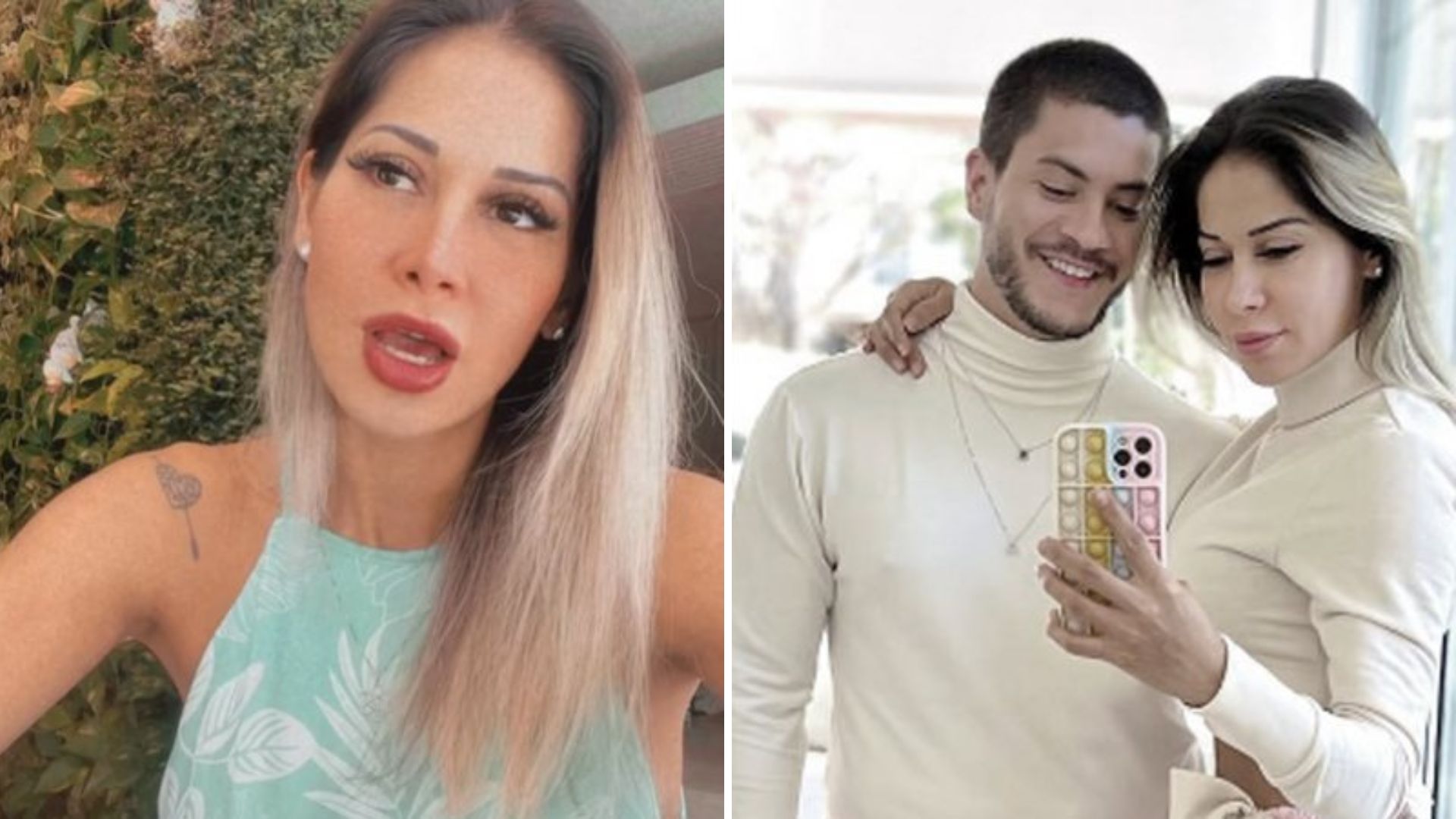 Voltaram? Maíra Cardi explica relação com Arthur Aguiar após projeto juntos: “Mais um mês”