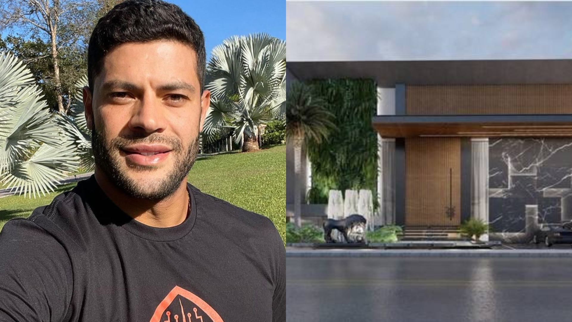 Hulk Paraíba tem mansão milionária à beira mal, com sala de cinema e campo de futebol; confira