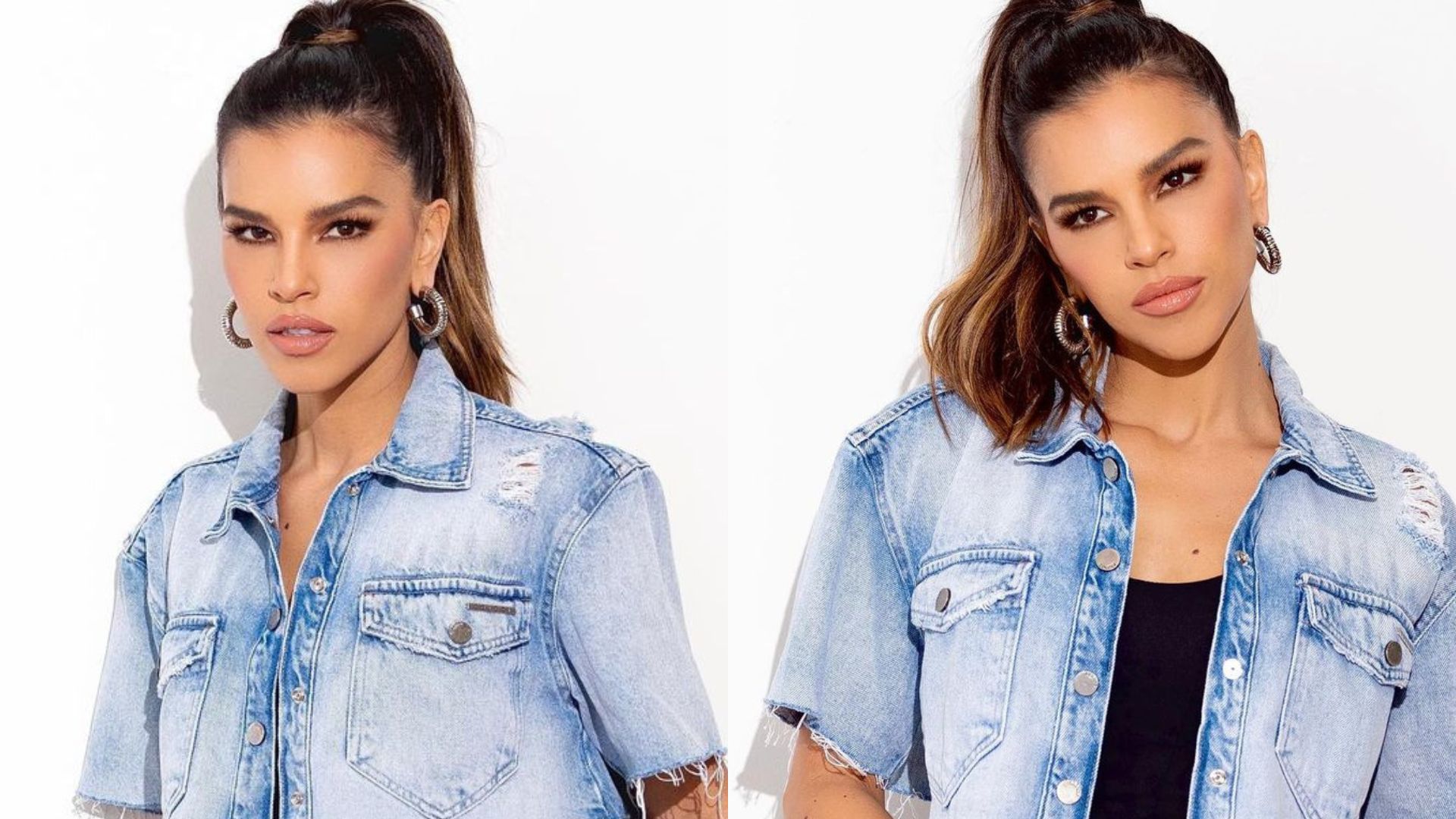 Mariana Rios elege look jeans despojado e cinturinha fina impressiona: “Arrasou”