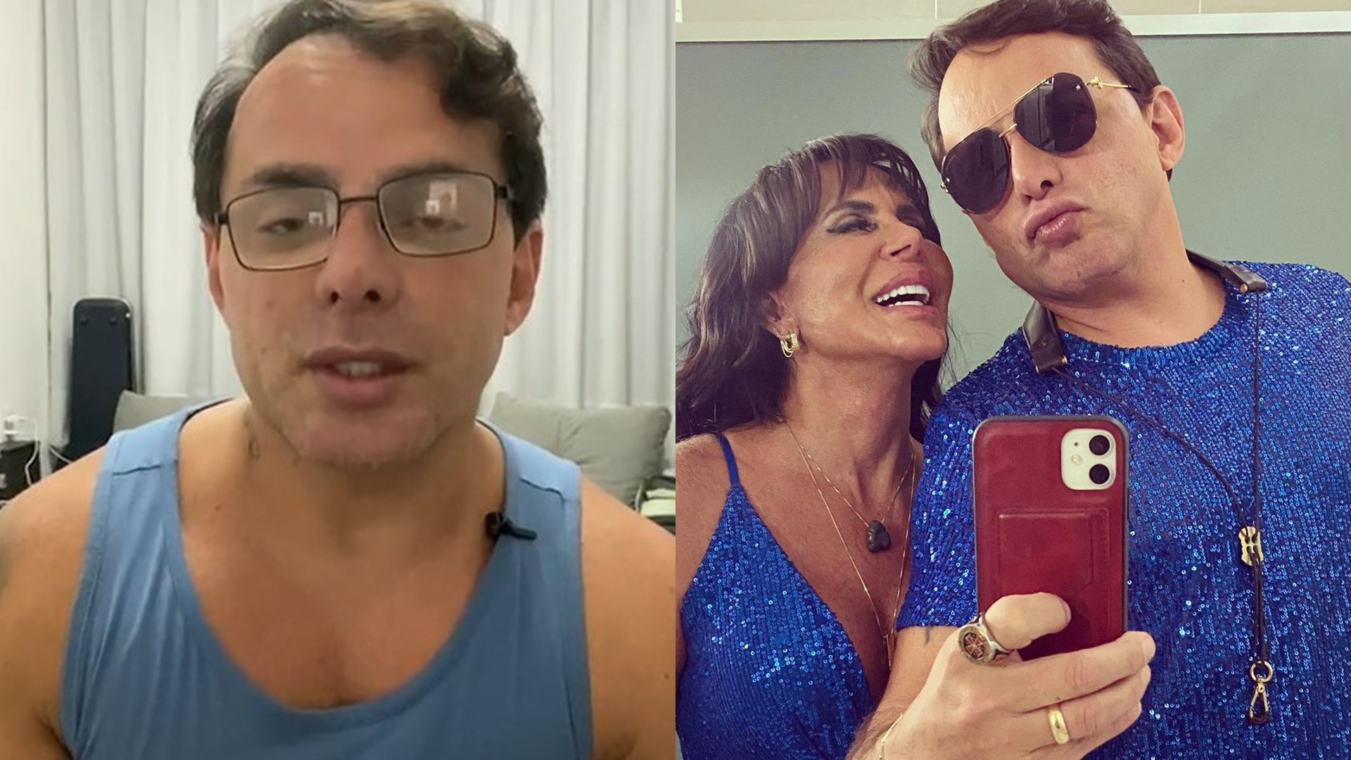 Marido de Gretchen se enfurece após ser chamado de gay: “Gente pequena e preconceituosa”