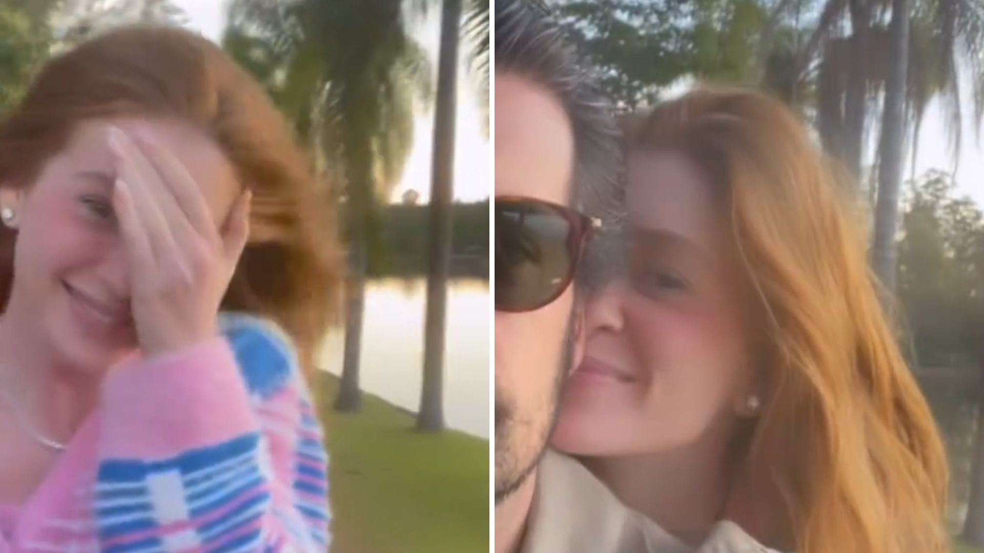 Discreta, Marina Ruy Barbosa celebra 40 anos do namorado, Guilherme Mussi