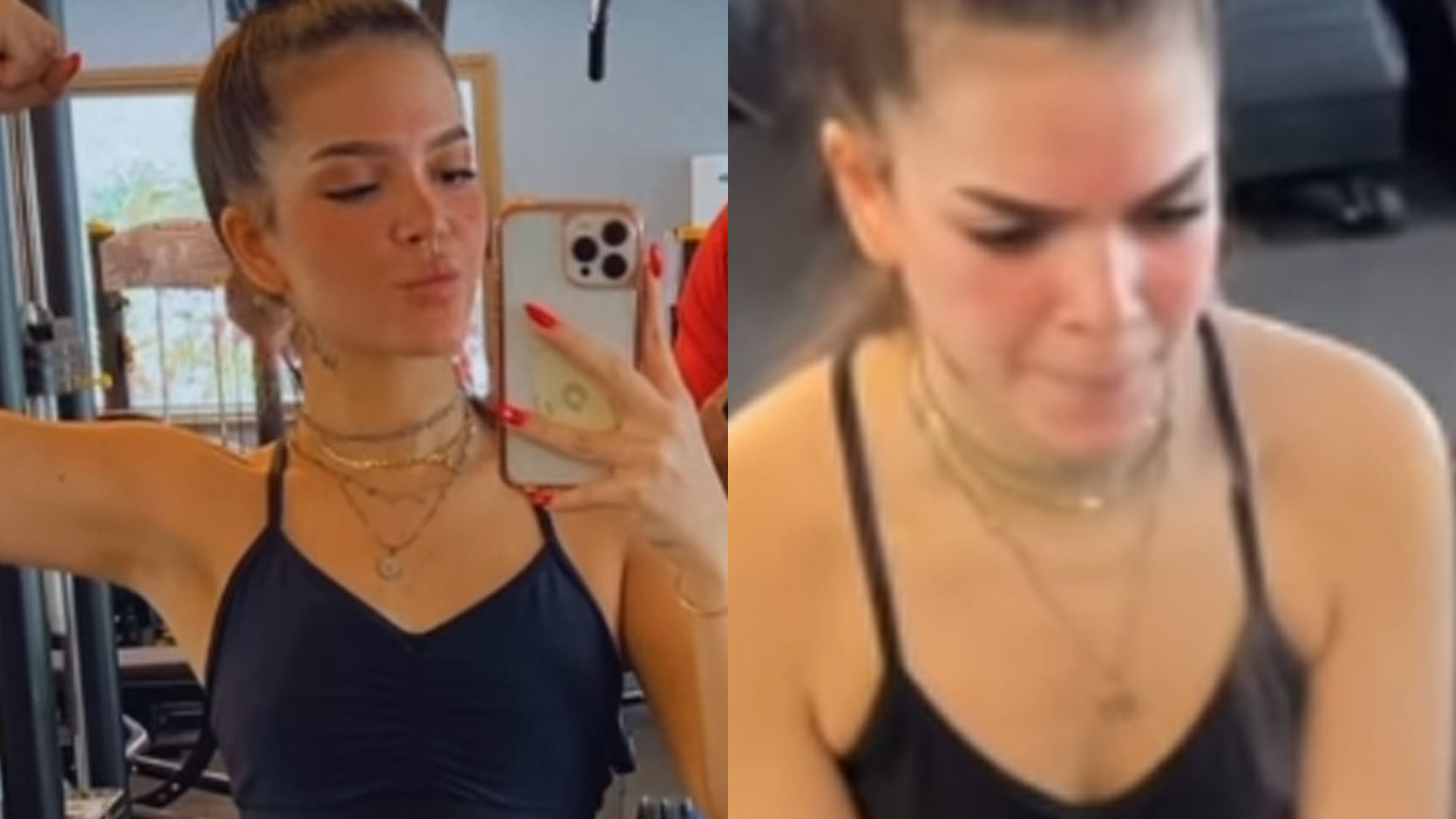 Mel Maia faz agachamento e bumbum quase rasga shortinho: “Tá pago”